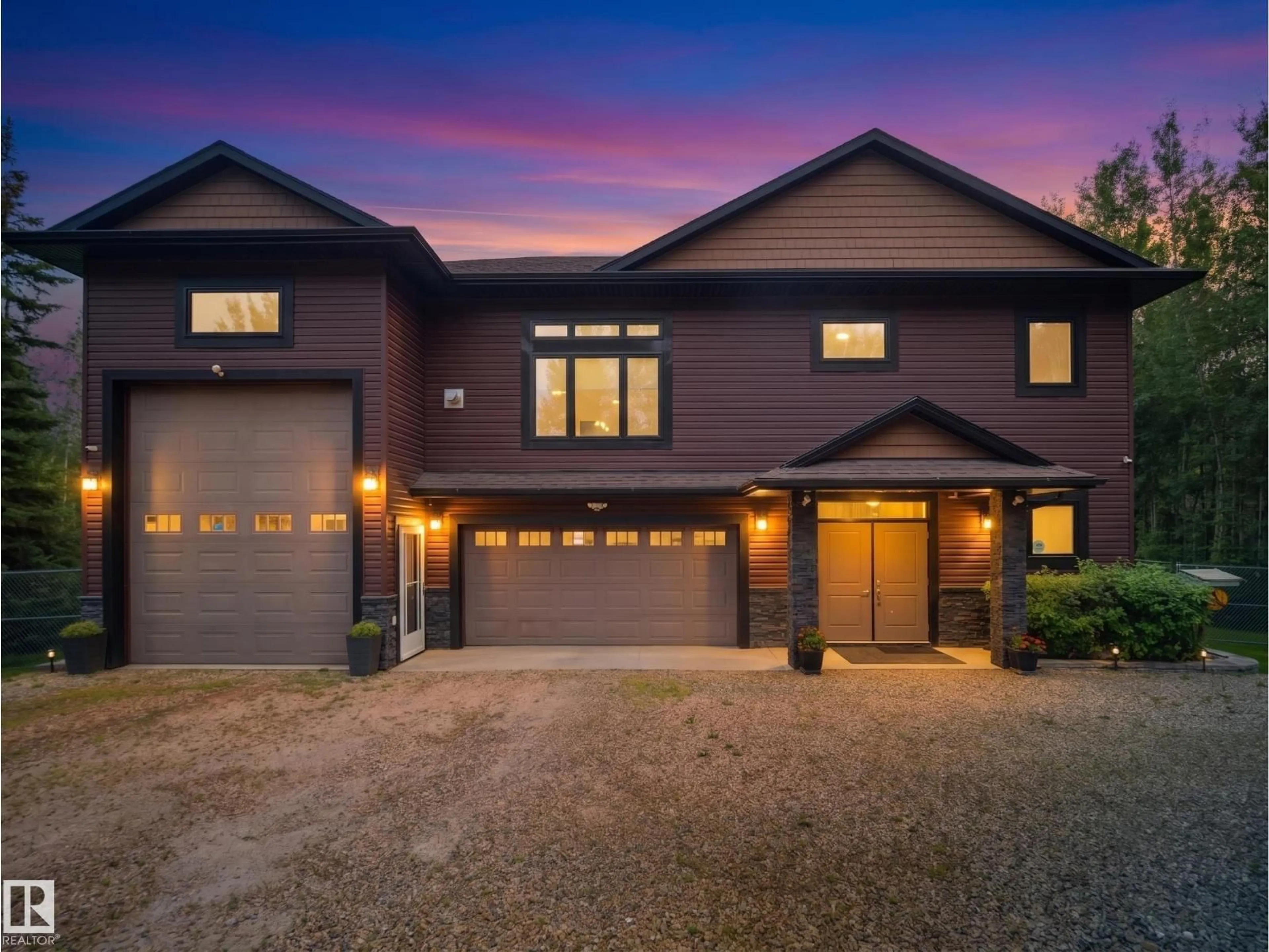 Home with brick exterior material, street for 128 462054 RGE ROAD 11, Rural Wetaskiwin County Alberta T0C2V0