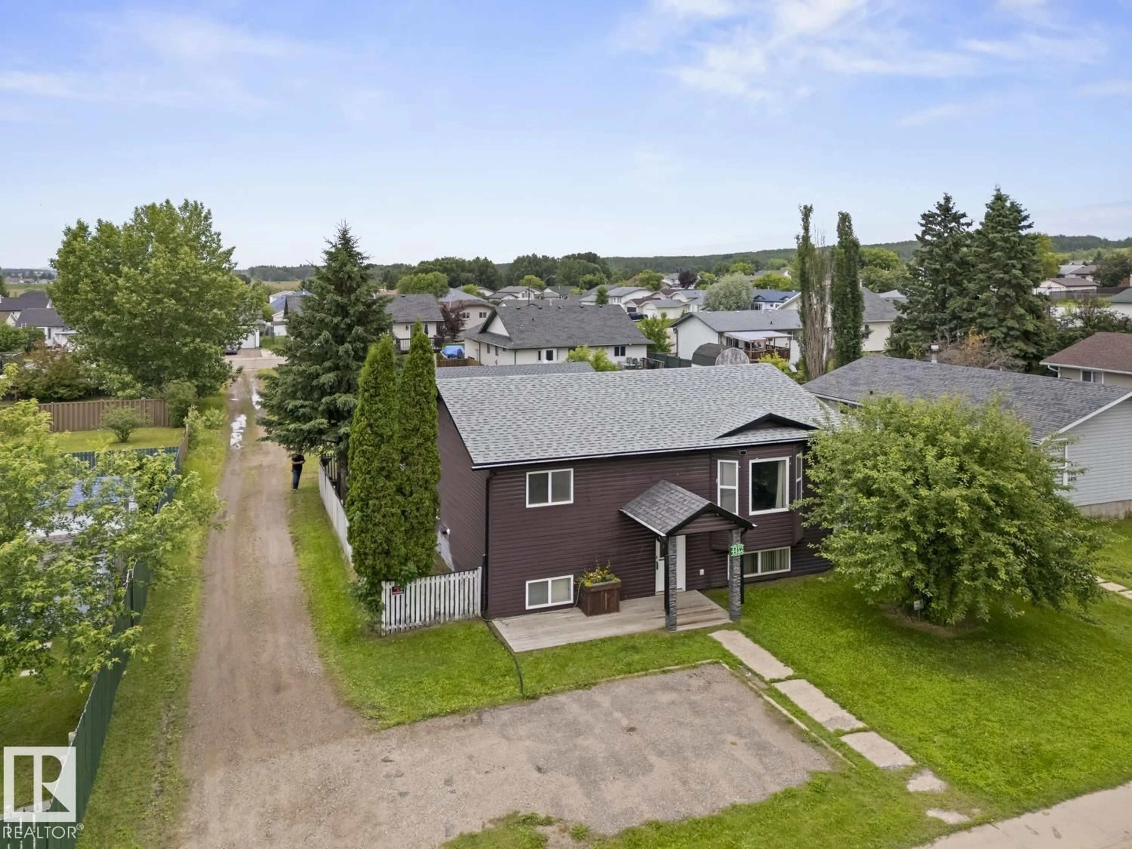 A pic from outside/outdoor area/front of a property/back of a property/a pic from drone, street for 4412 51 AV, Cold Lake Alberta T9M1Z2
