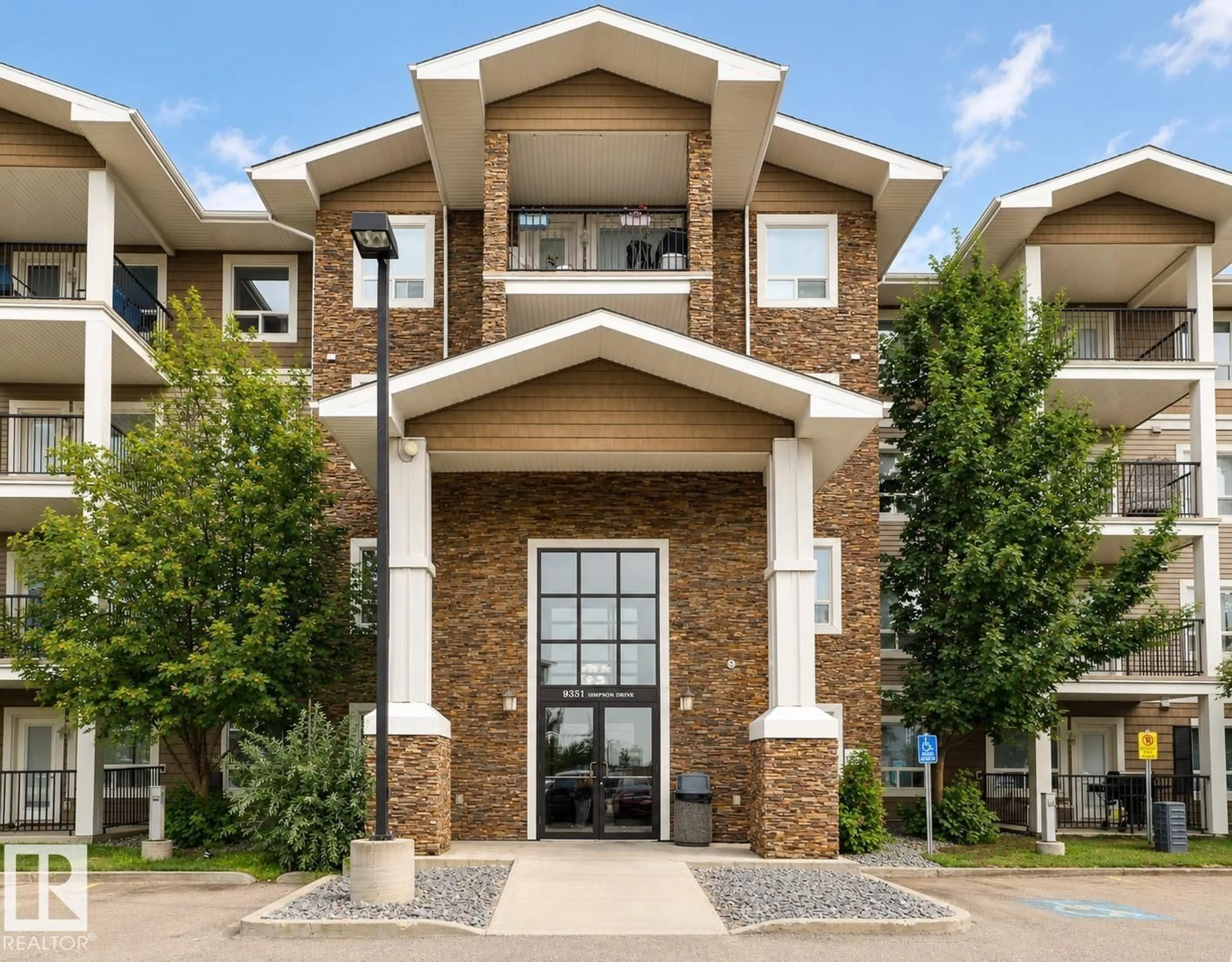 Home with brick exterior material, building for #3303 - 9351 SIMPSON DR, Edmonton Alberta T6R0N4
