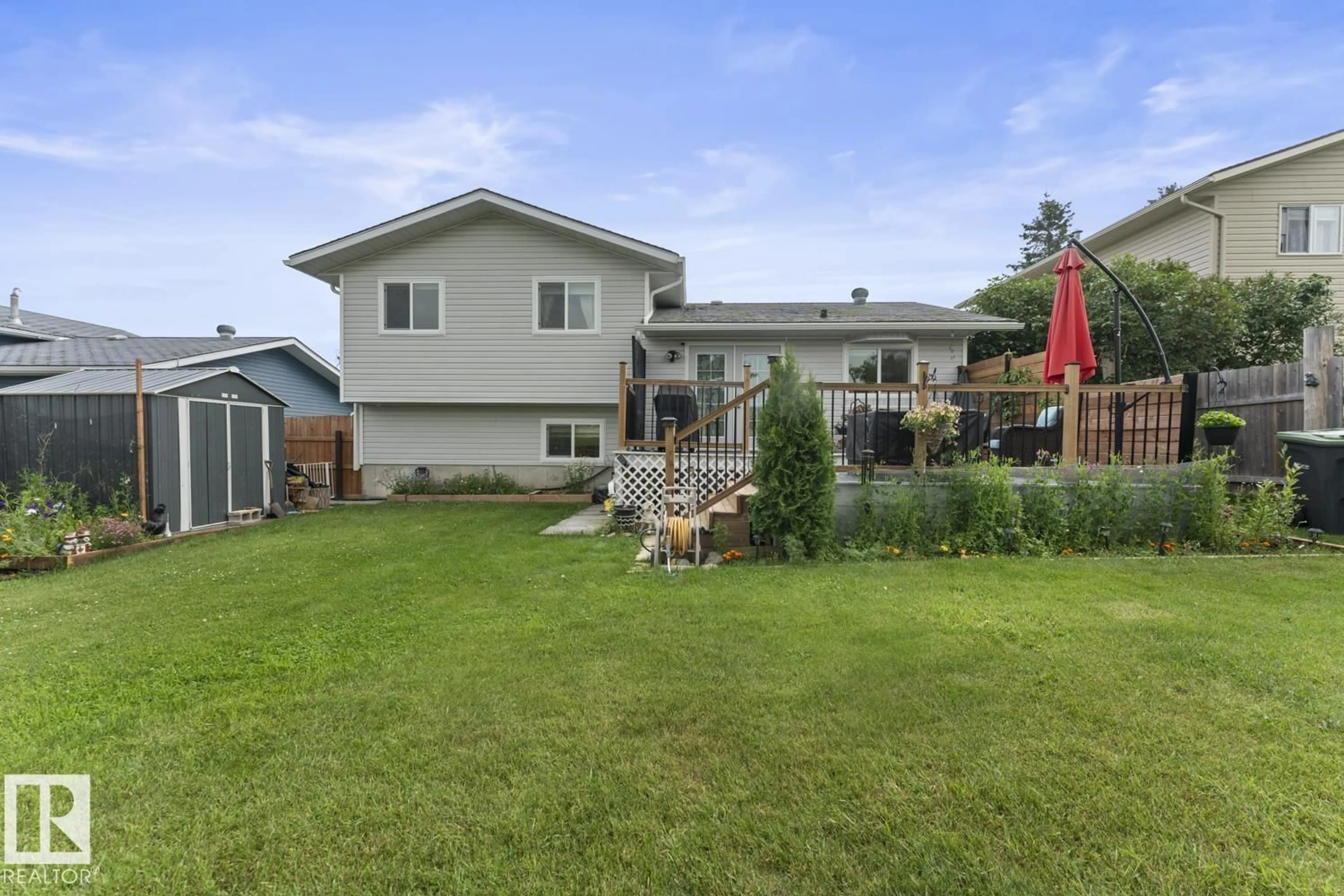 A pic from outside/outdoor area/front of a property/back of a property/a pic from drone, mountain view for 1303 12 ST, Cold Lake Alberta T9M1L1