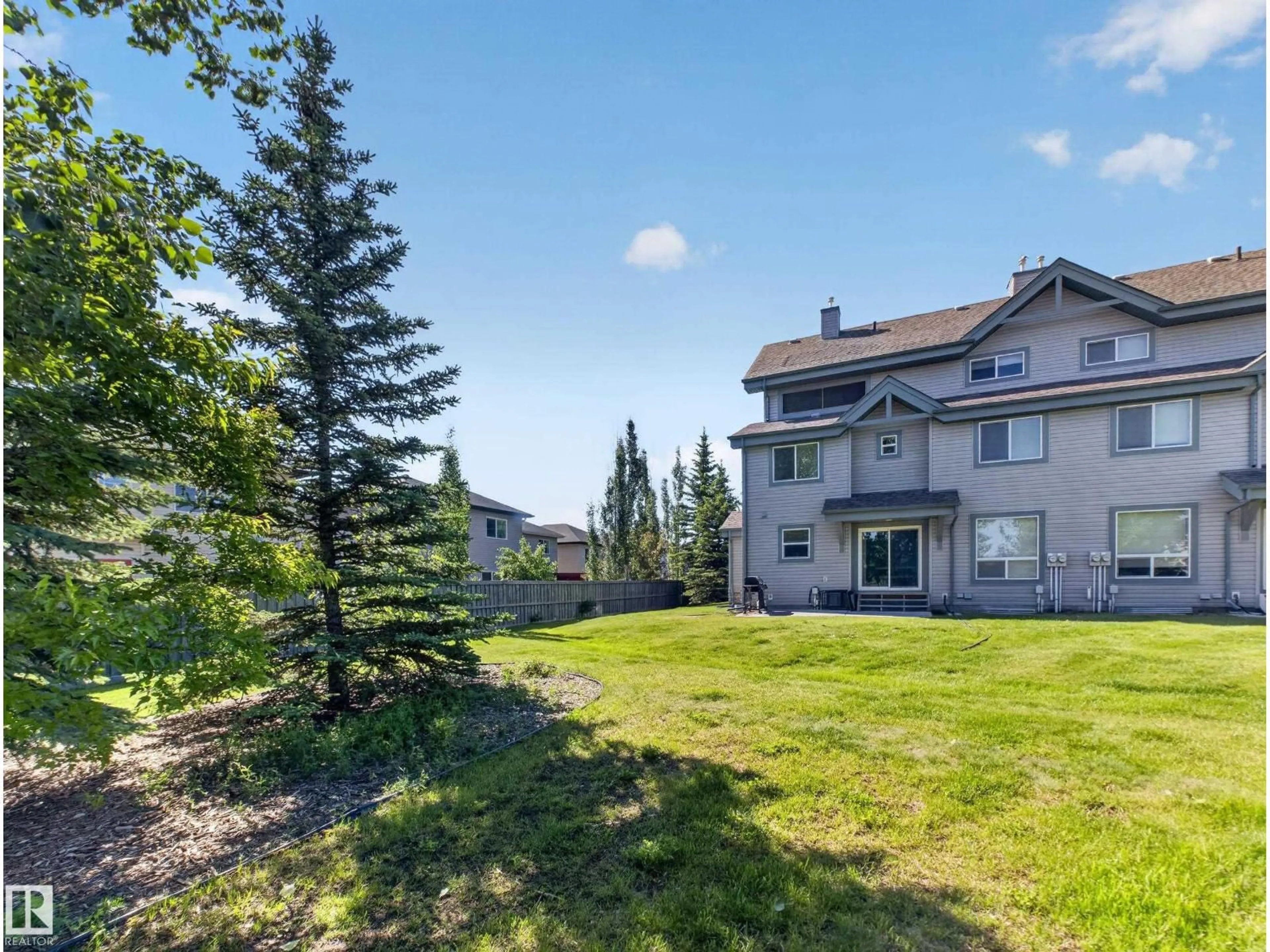 A pic from outside/outdoor area/front of a property/back of a property/a pic from drone, mountain view for #44 - 12050 17 AV, Edmonton Alberta T6L1X4