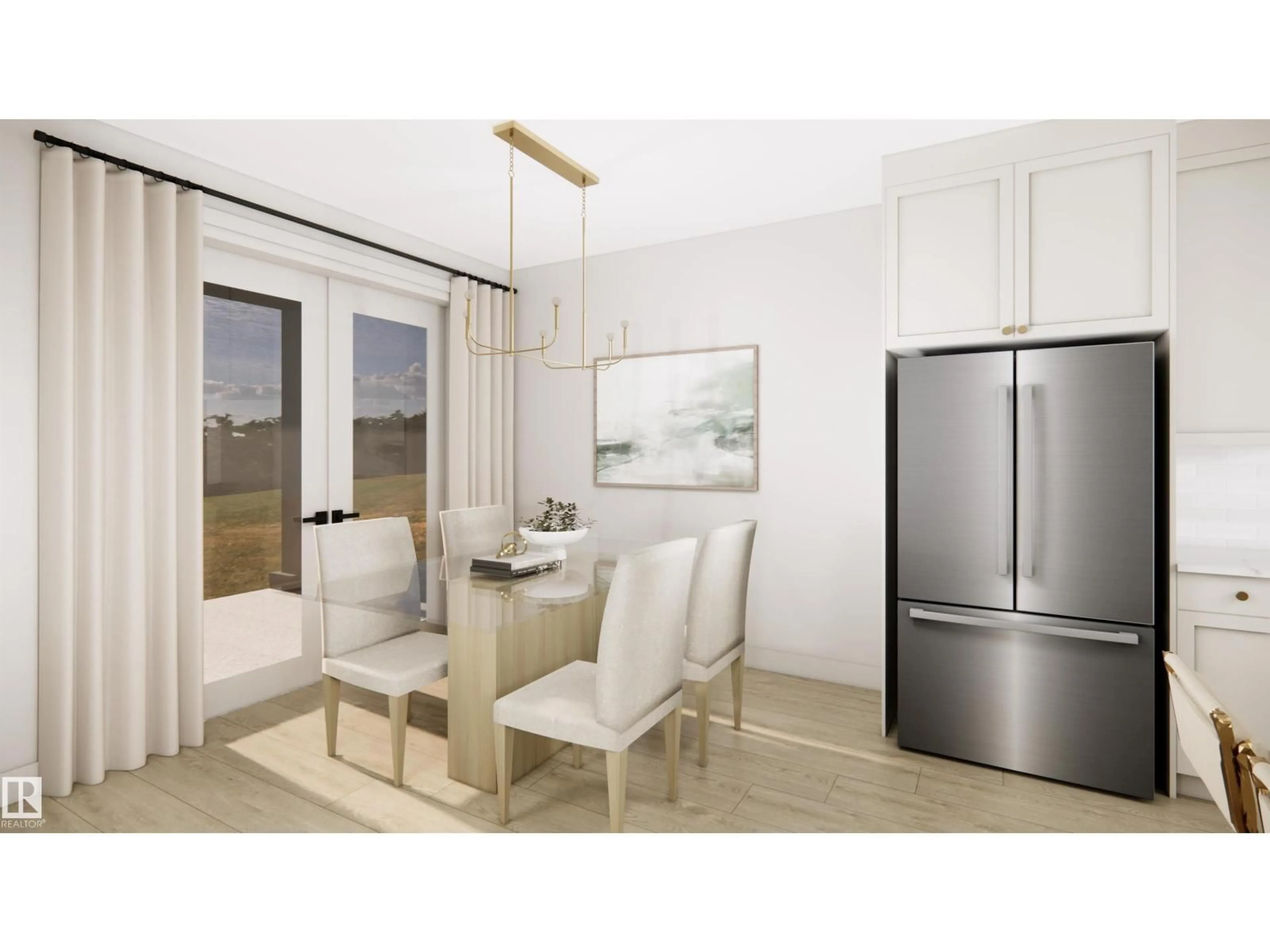 Open concept kitchen, unknown for 23 DARBY CR, Spruce Grove Alberta T7X0W9