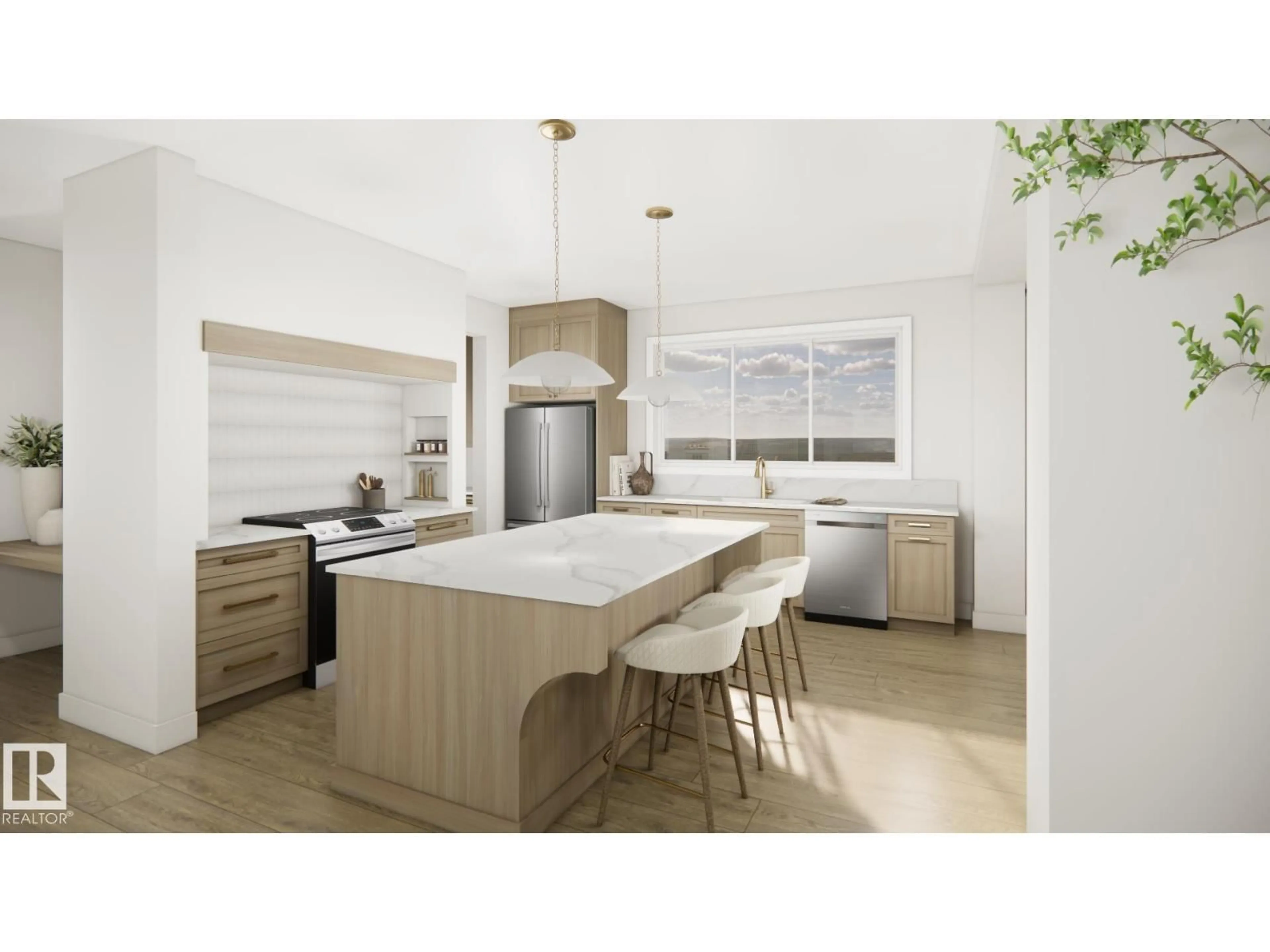 Contemporary kitchen, unknown for 15 DARBY CR, Spruce Grove Alberta T7X0W9