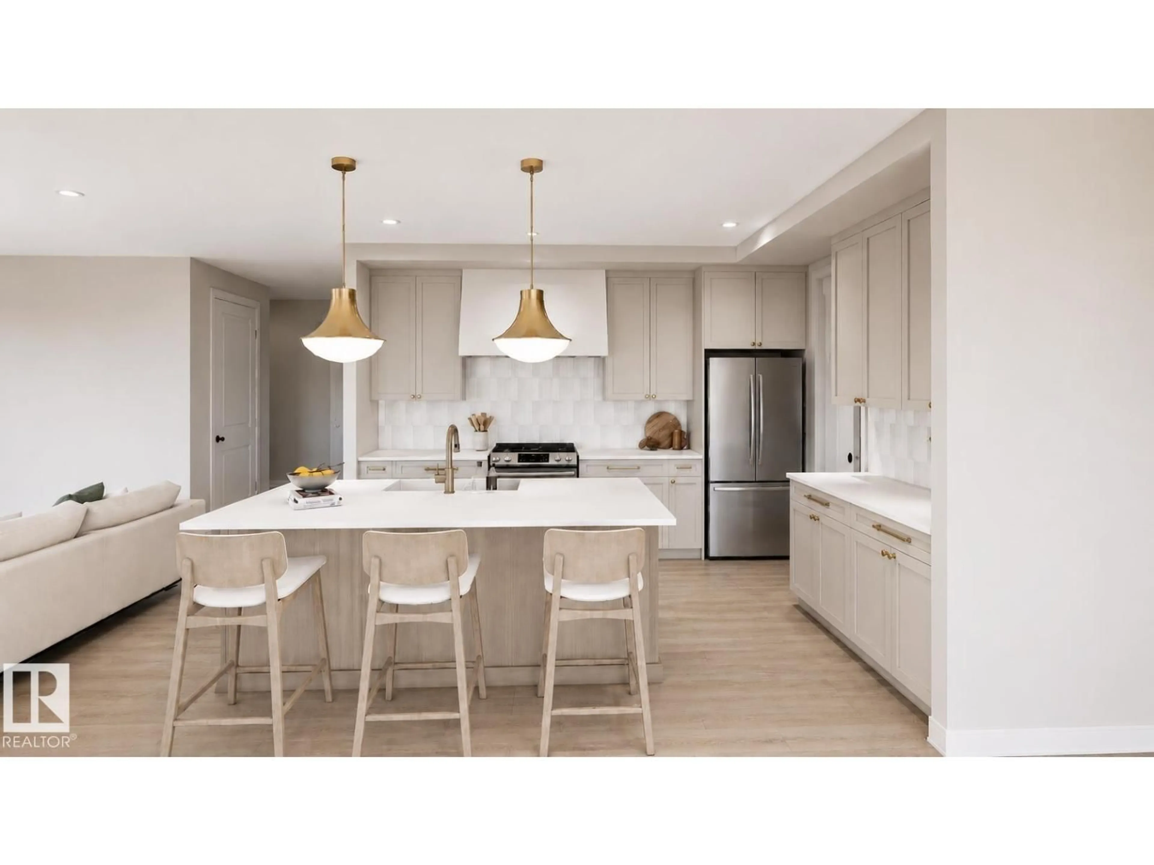 Open concept kitchen, unknown for 34 SYDWYCK CIRCLE, Spruce Grove Alberta T7X4C9