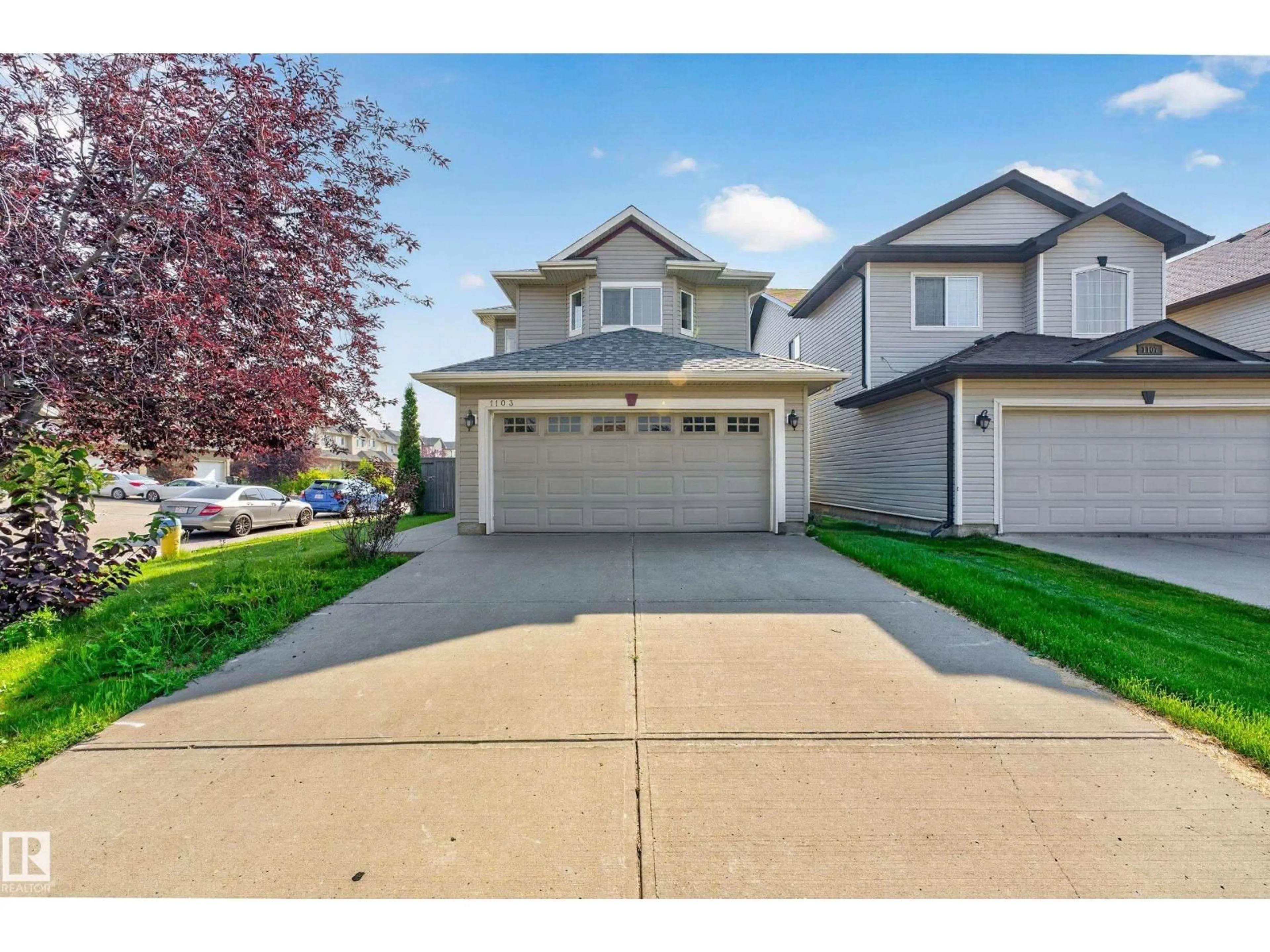 A pic from outside/outdoor area/front of a property/back of a property/a pic from drone, street for SW - 1103 117 ST, Edmonton Alberta T6W1W8
