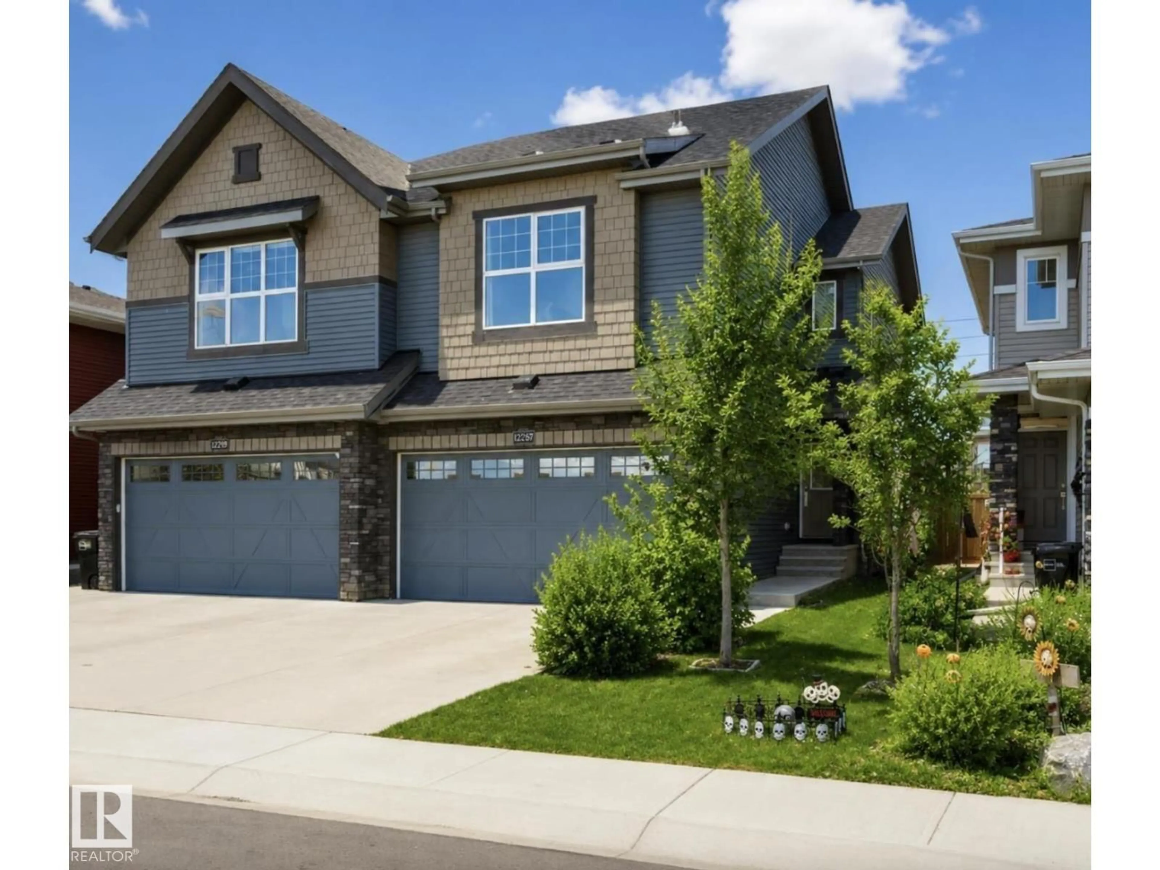 Home with vinyl exterior material, street for NW - 12737 205 ST, Edmonton Alberta T5S0L8