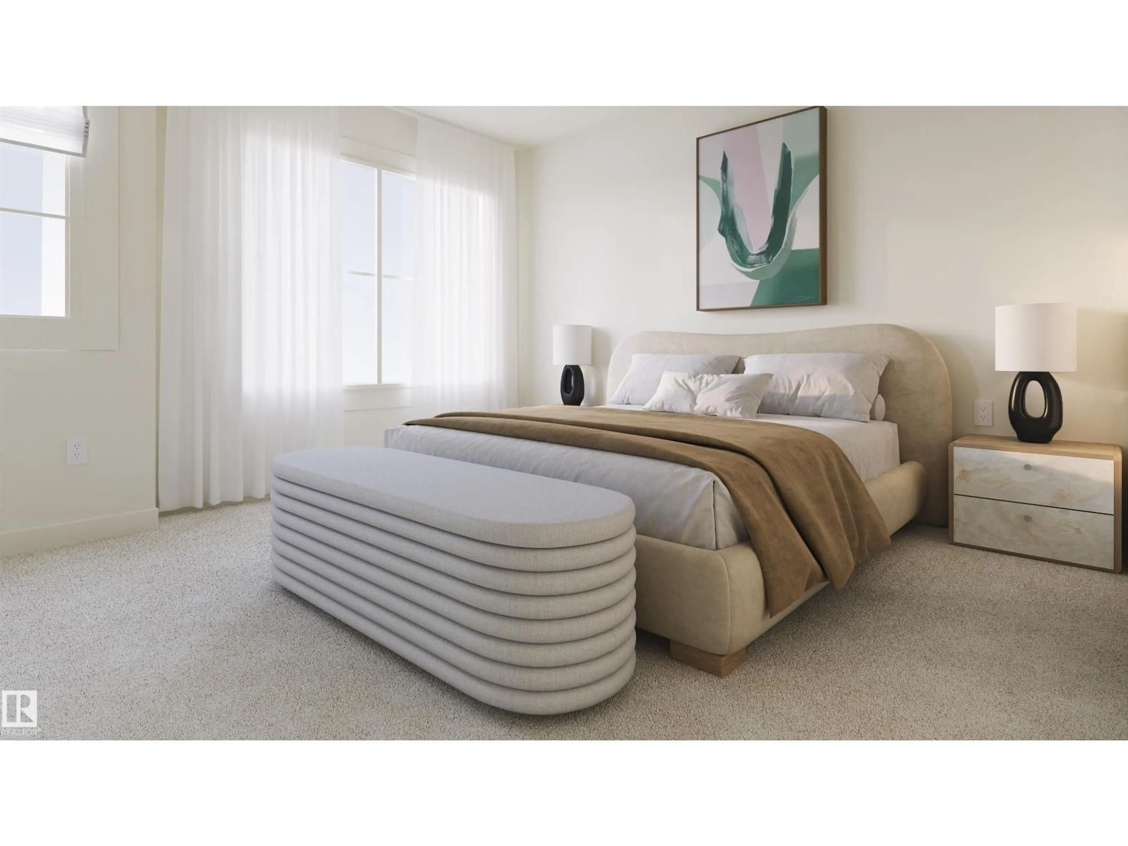 Bedroom with bed, unknown for 184 CATRIA PT, Sherwood Park Alberta T8H3B2