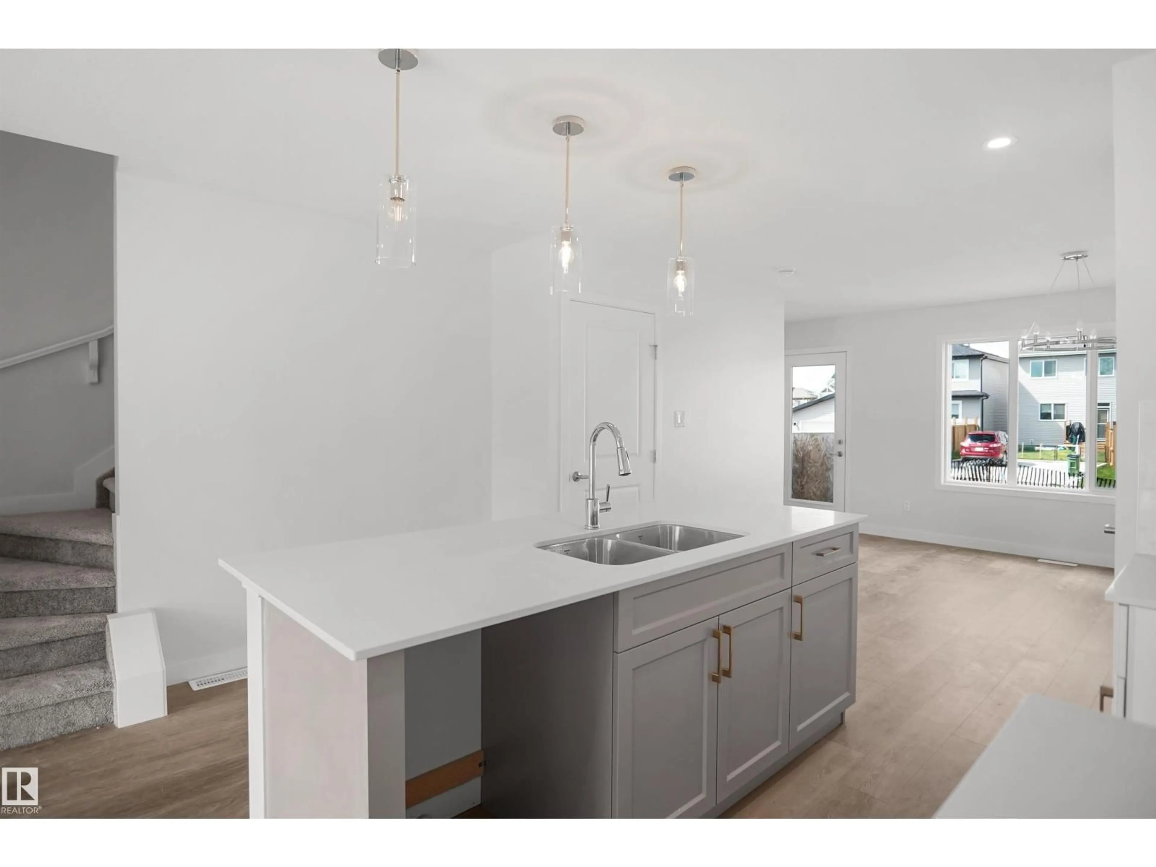 Open concept kitchen, unknown for 21362 128A AV, Edmonton Alberta T5S0X3