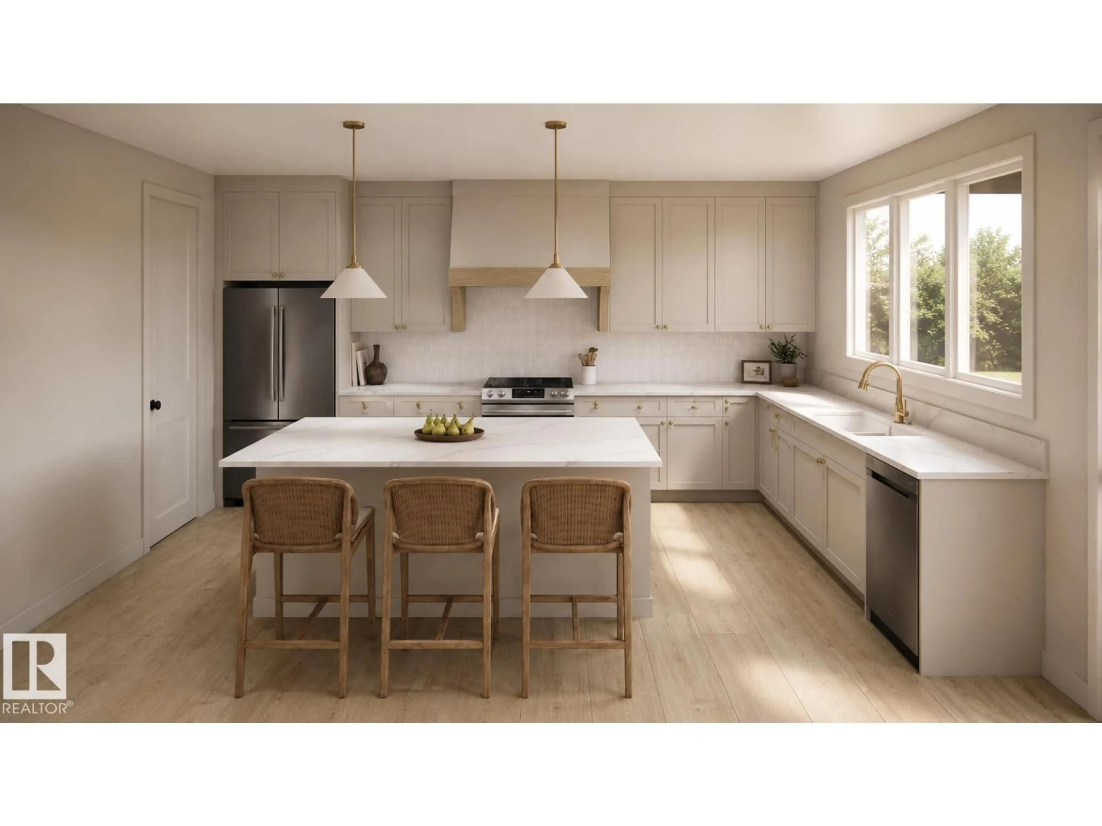 Open concept kitchen, unknown for 36 SYDWYCK CIRCLE, Spruce Grove Alberta T7X4C9