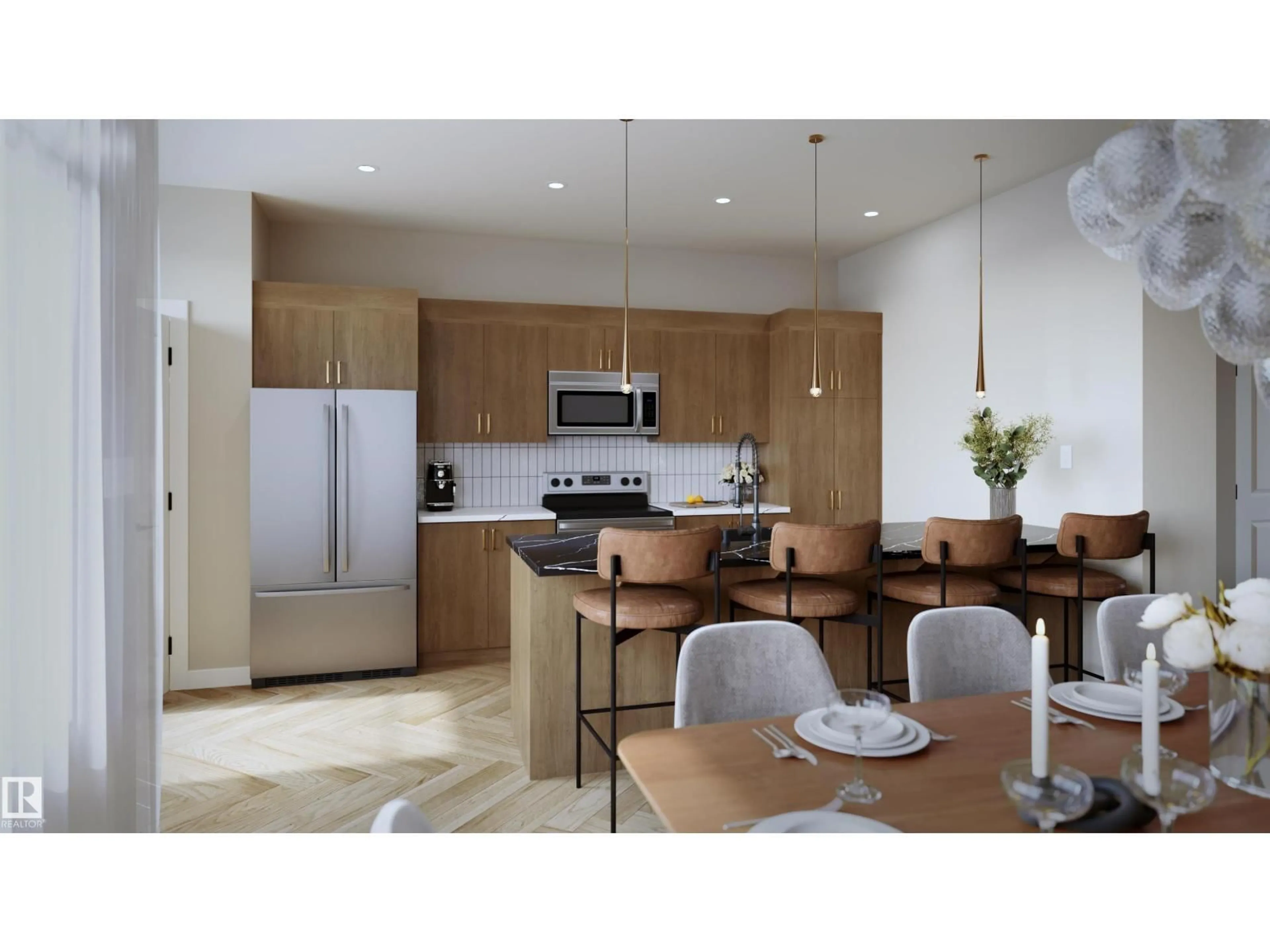 Open concept kitchen, unknown for 56 CESSY ST, St. Albert Alberta T8T2E2
