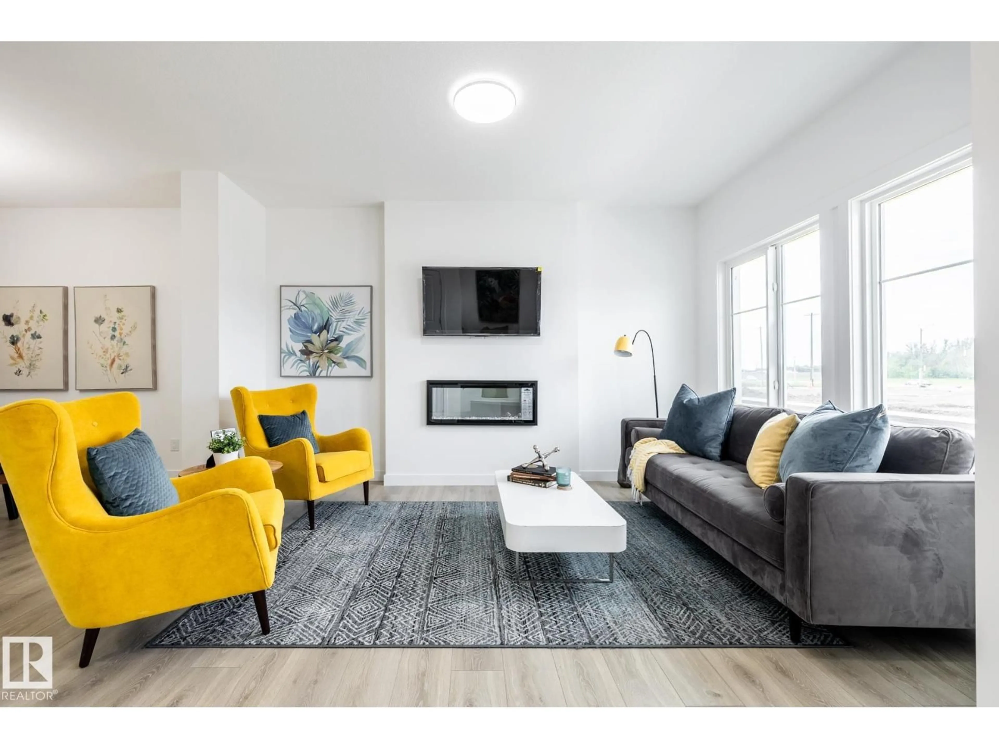 Living room with furniture, unknown for 251 ELLIOTT WD, Fort Saskatchewan Alberta T8L4E8