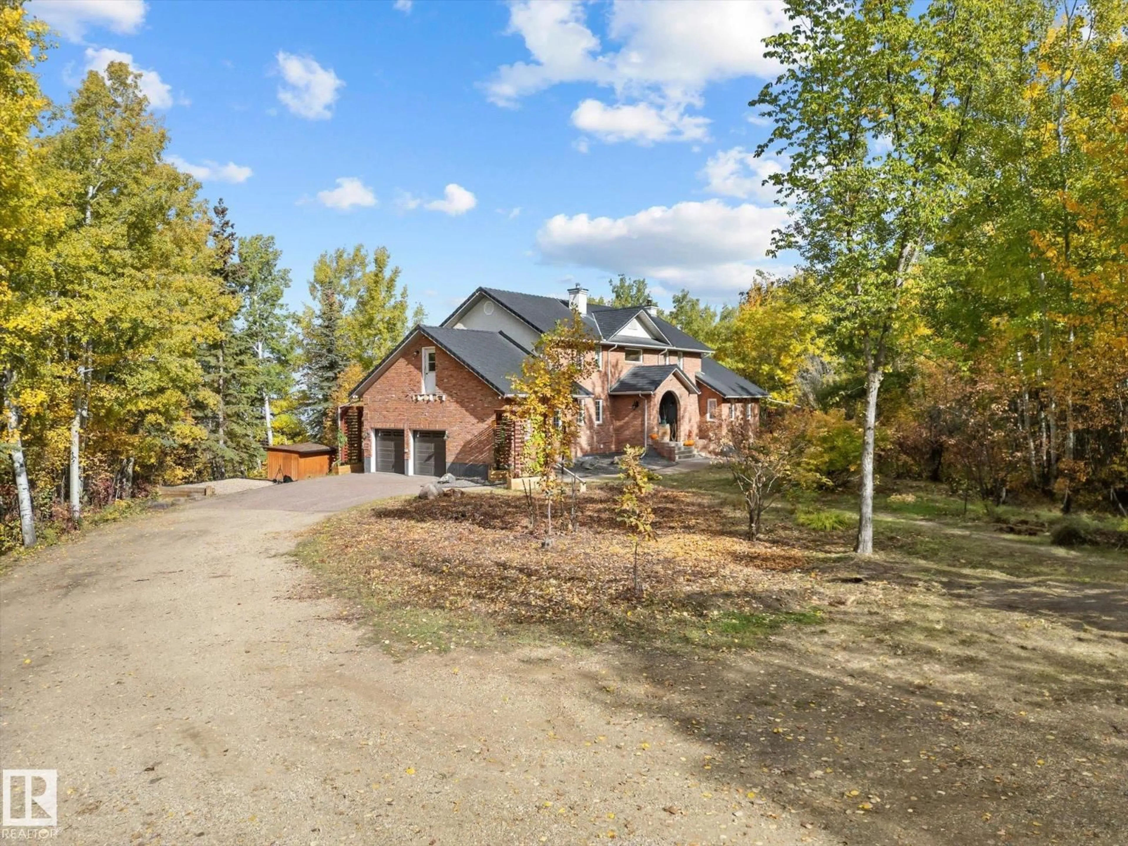 A pic from outside/outdoor area/front of a property/back of a property/a pic from drone, unknown for 53221 RGE ROAD 263, Rural Parkland County Alberta T7X3G2