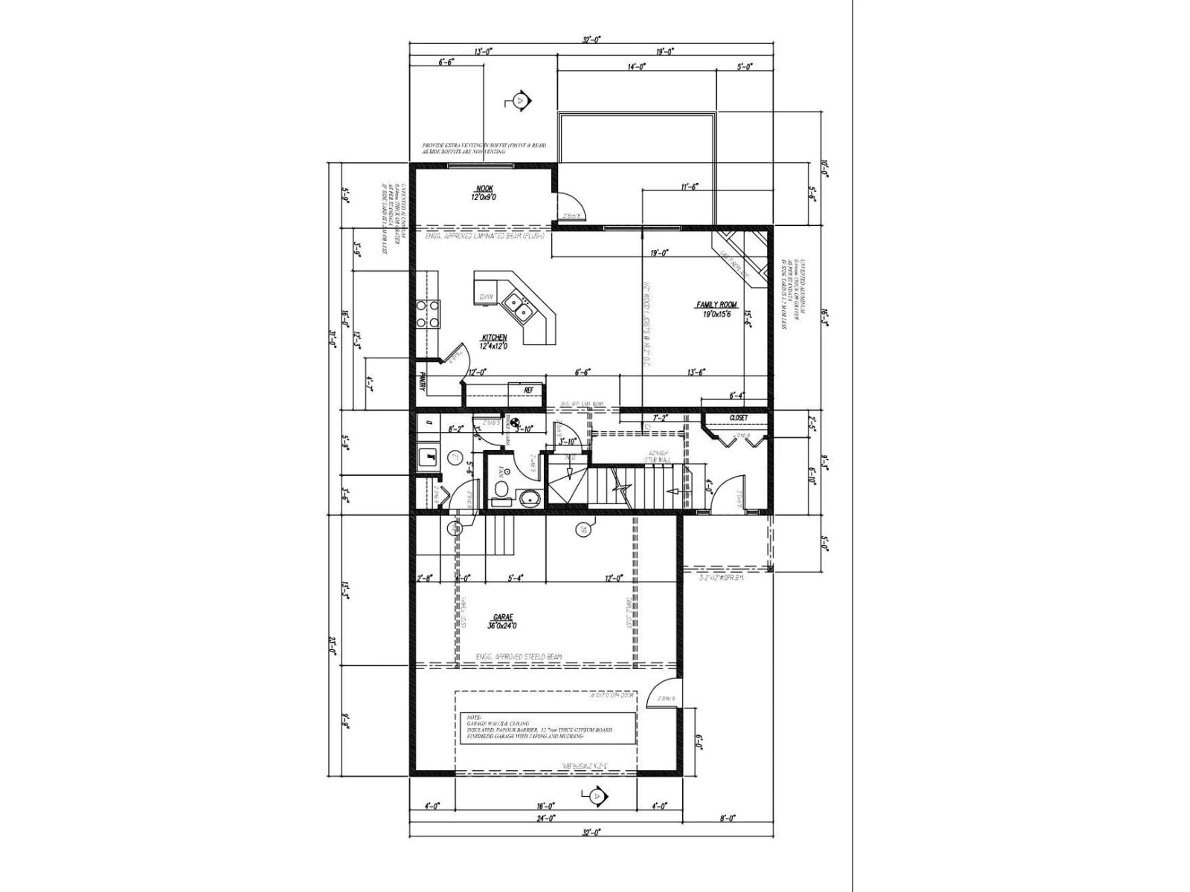 Floor plan for 9910 93, Westlock Alberta T7P0C7