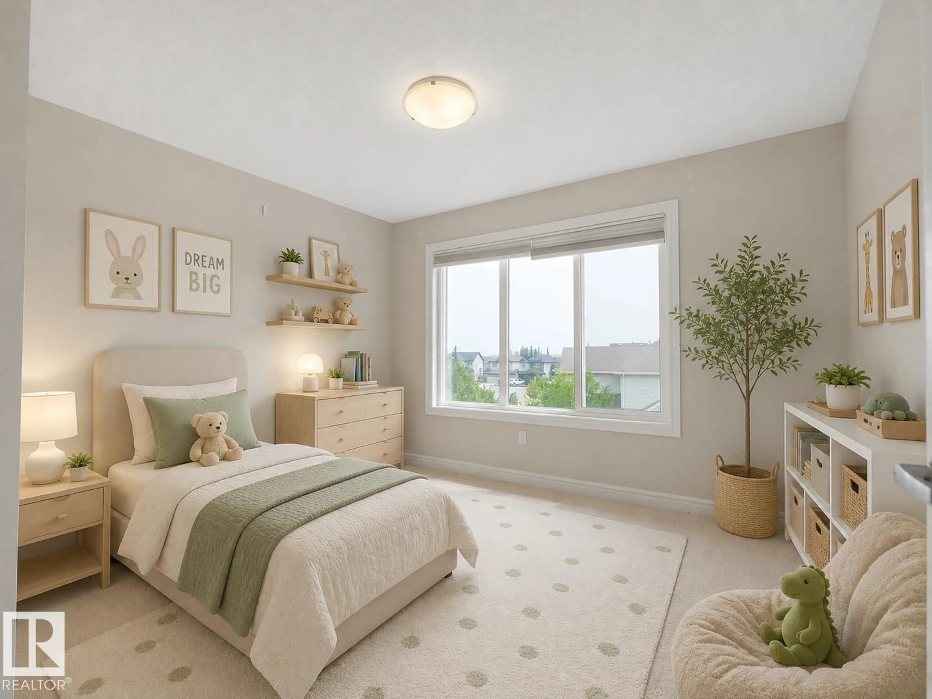 Bedroom with bed, unknown for #3 - 446 ALLARD BV, Edmonton Alberta T6W3S7