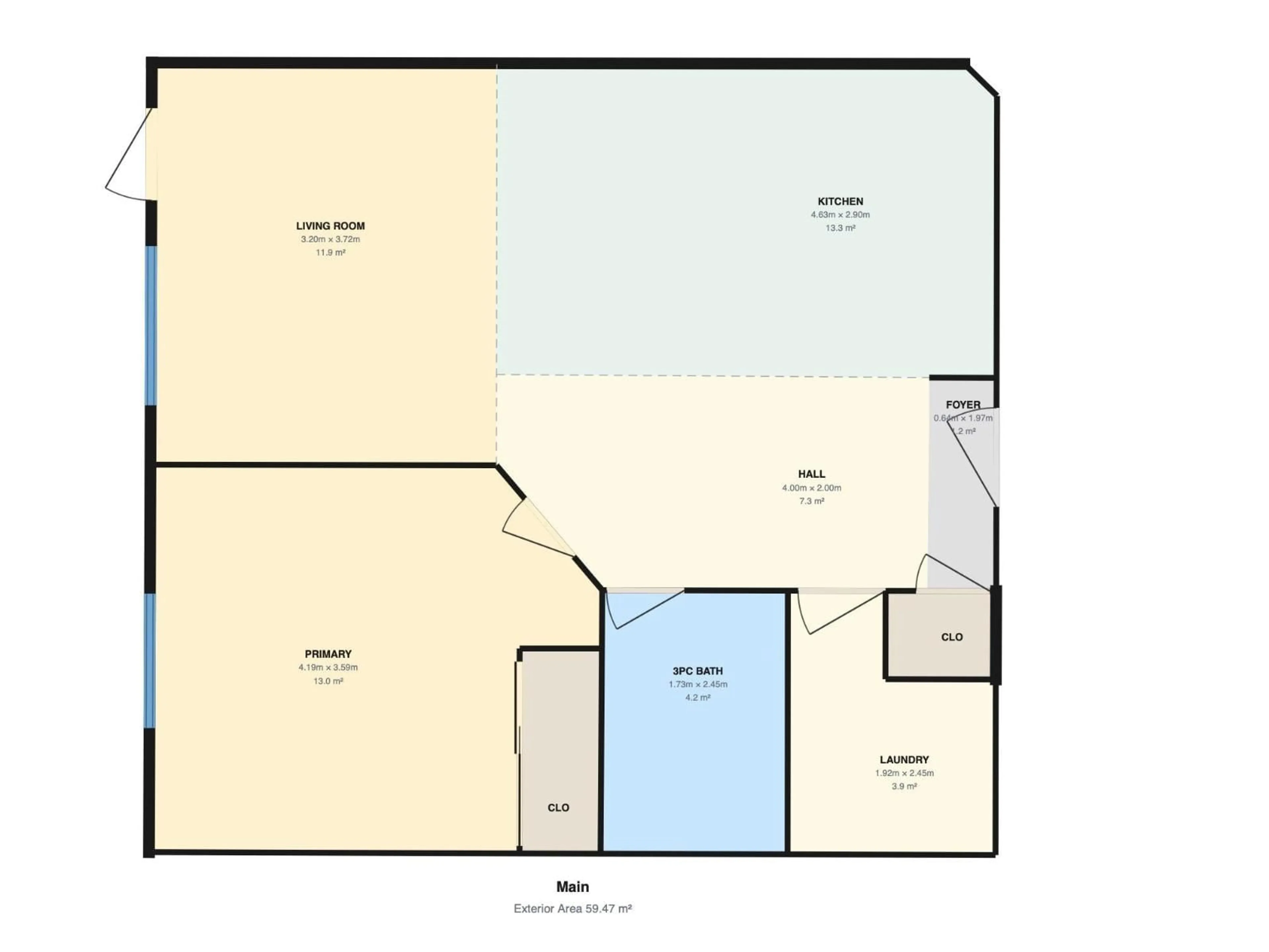 Floor plan for #312 - 5350 199 ST, Edmonton Alberta T6M0A4