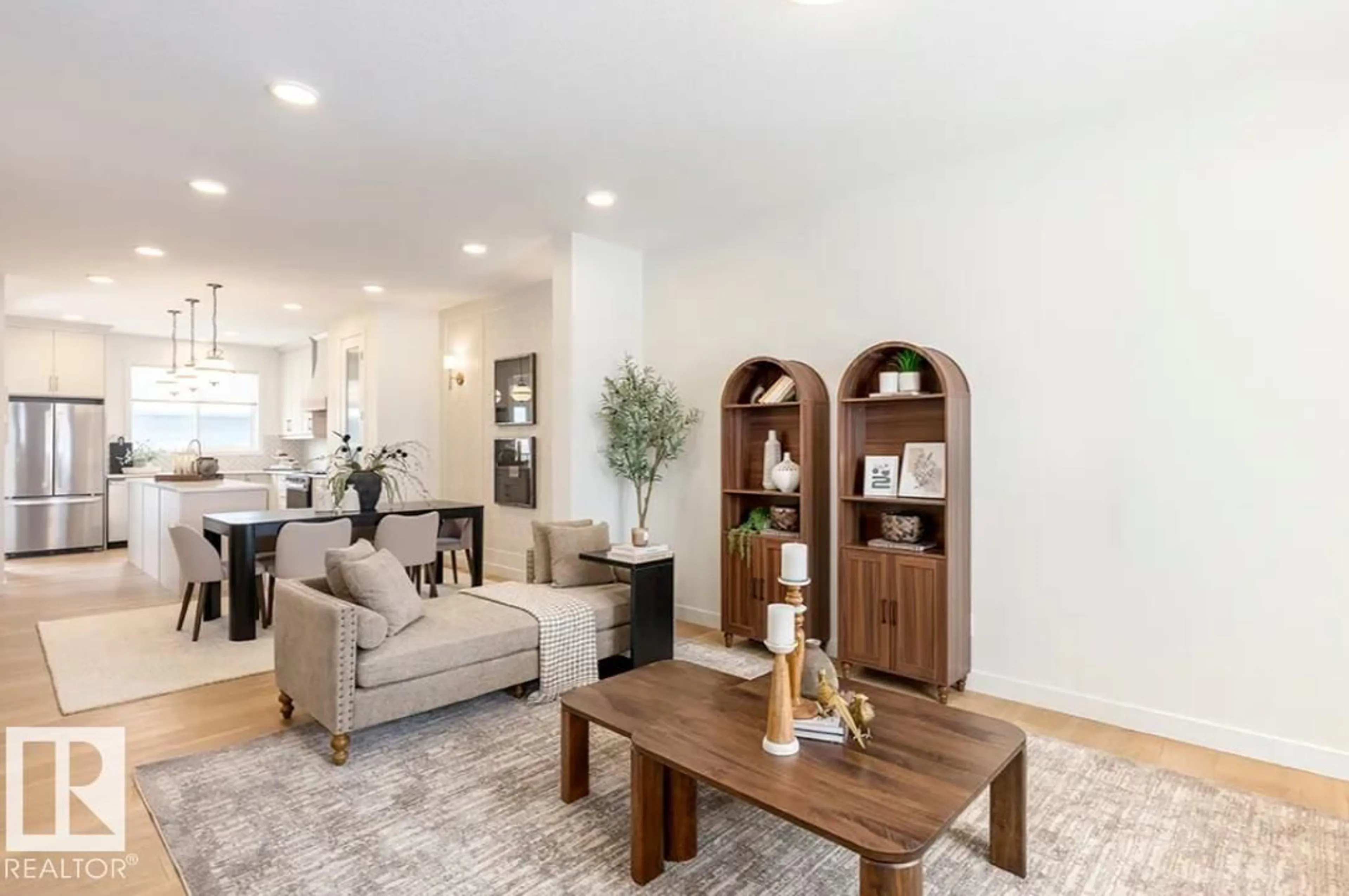 Living room with furniture, unknown for 5611 PARC REUNIS WAY, Beaumont Alberta T4X2Z7