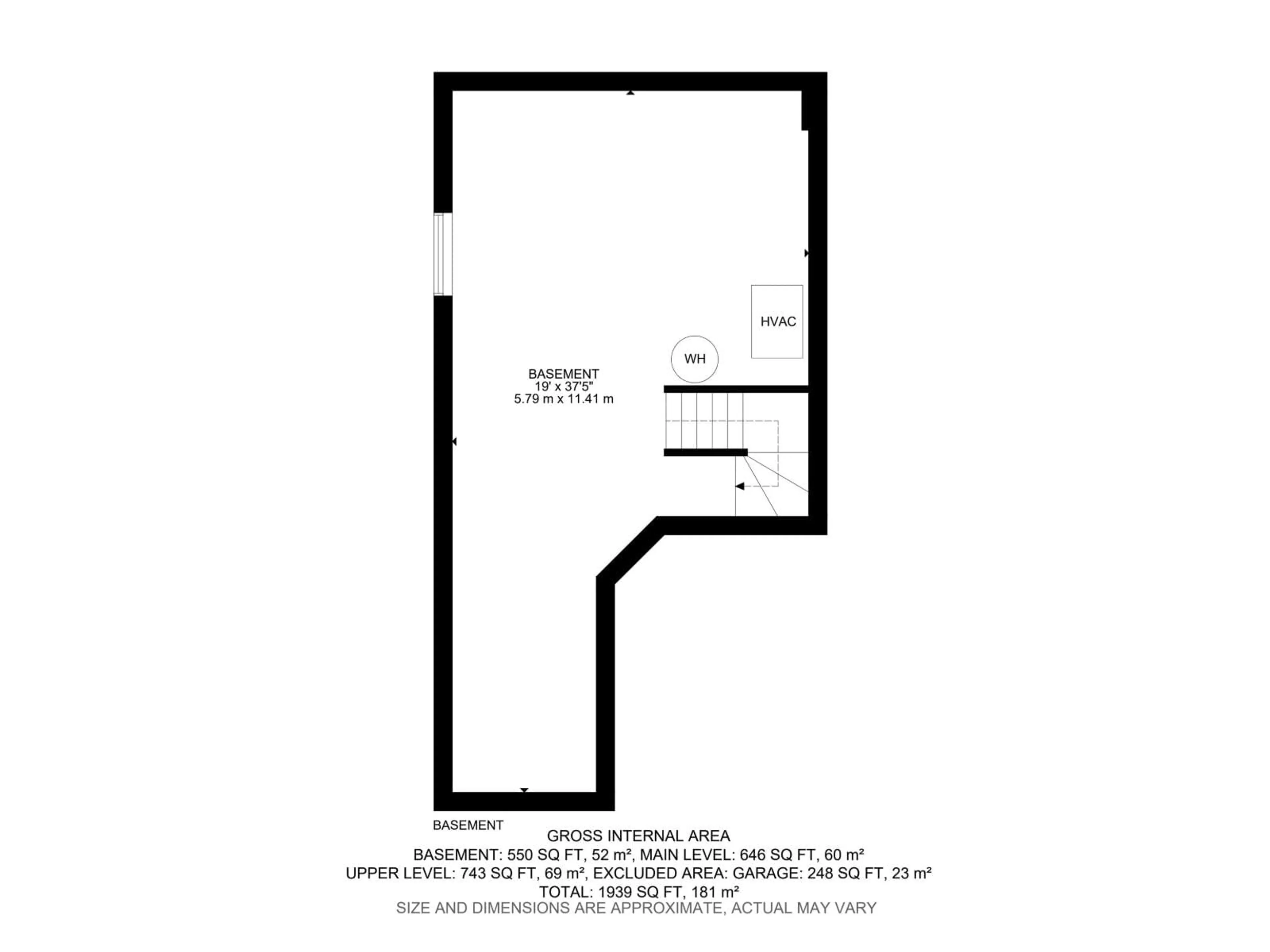 Floor plan for 7 PETER ST, Spruce Grove Alberta T7X0R4