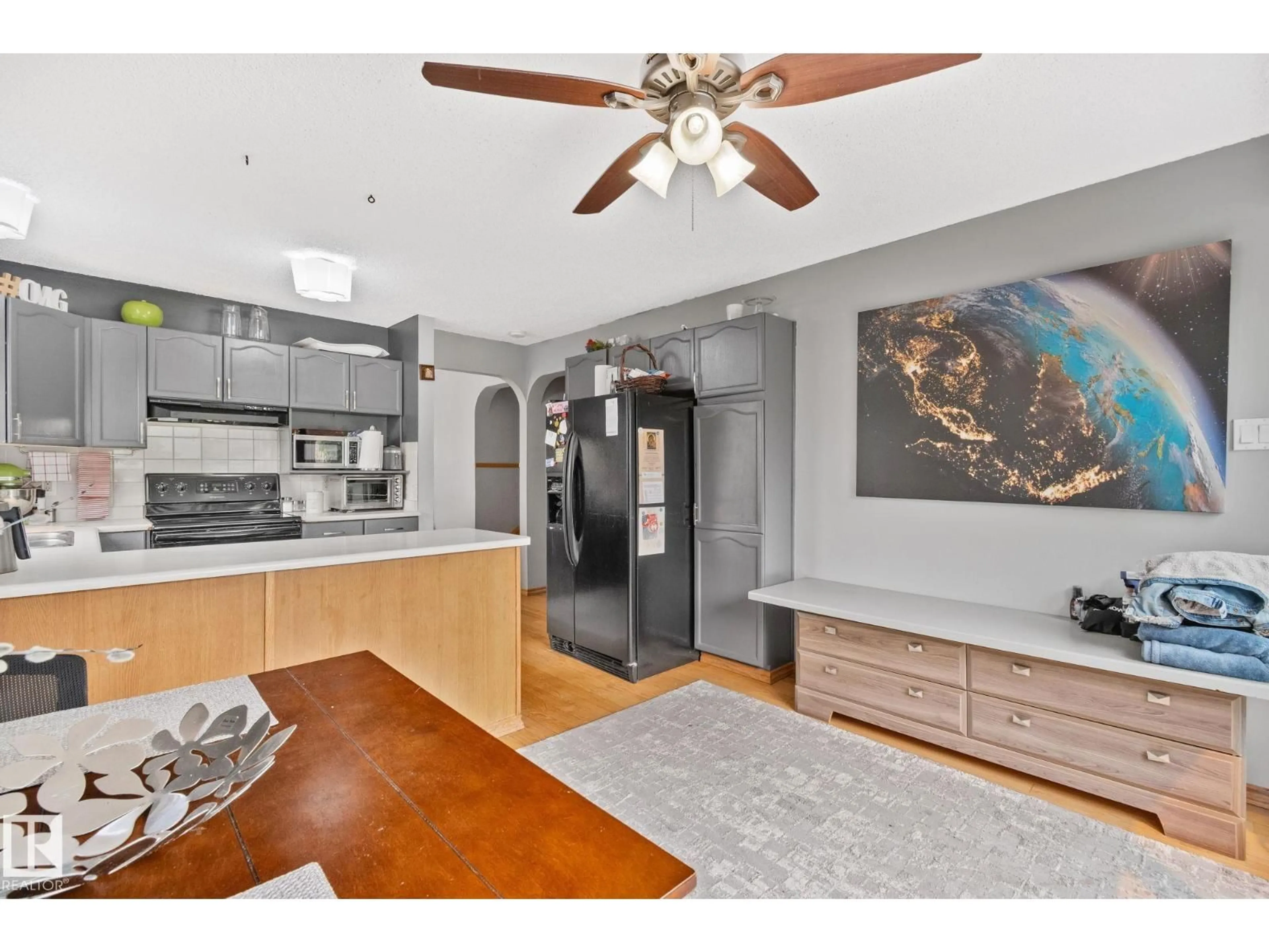 Open concept kitchen, unknown for NW - 7503 190 ST, Edmonton Alberta T5T5H6