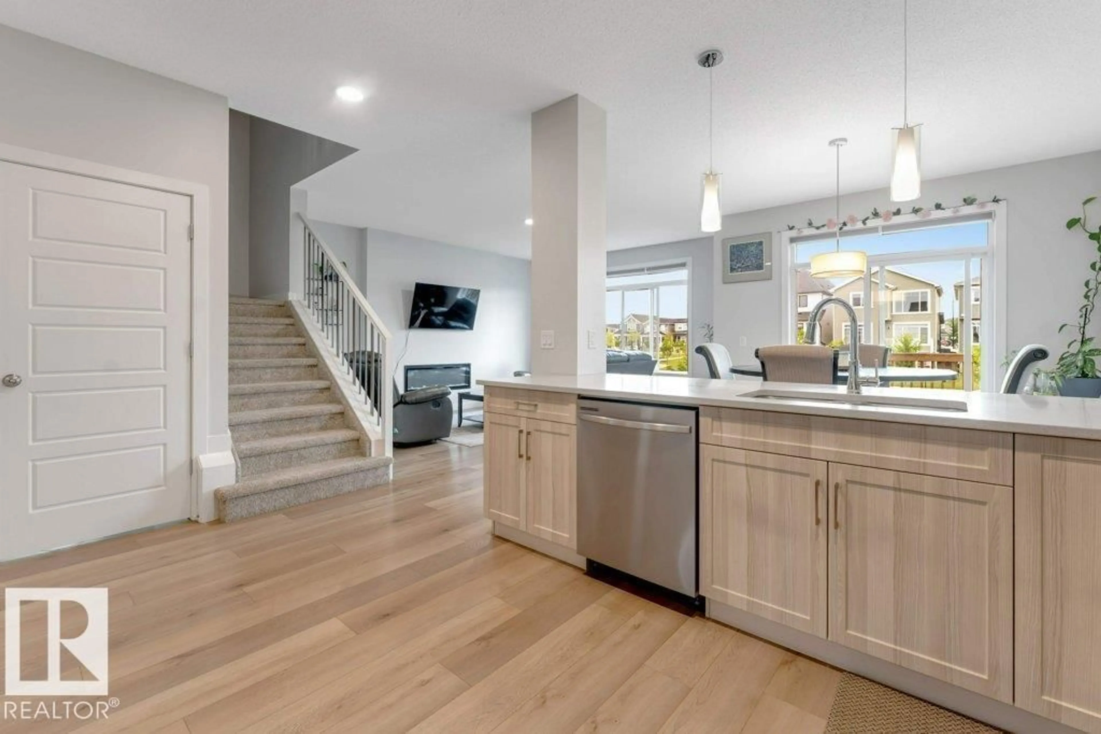 Open concept kitchen, unknown for 7017 54 AV, Beaumont Alberta T4X2Z9
