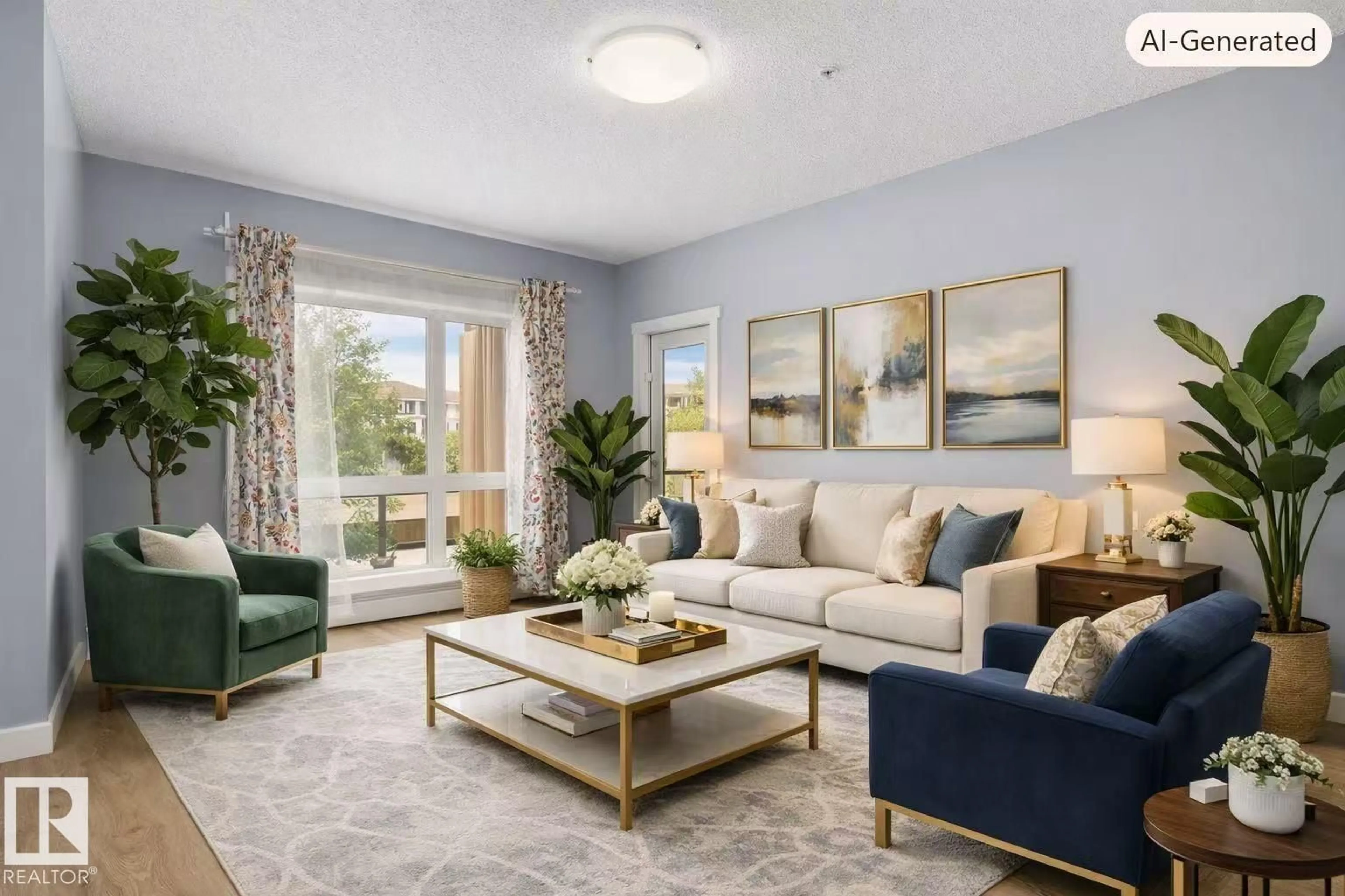 Living room with furniture, unknown for 115 12804 140 AV NW, Edmonton Alberta T6V0M3