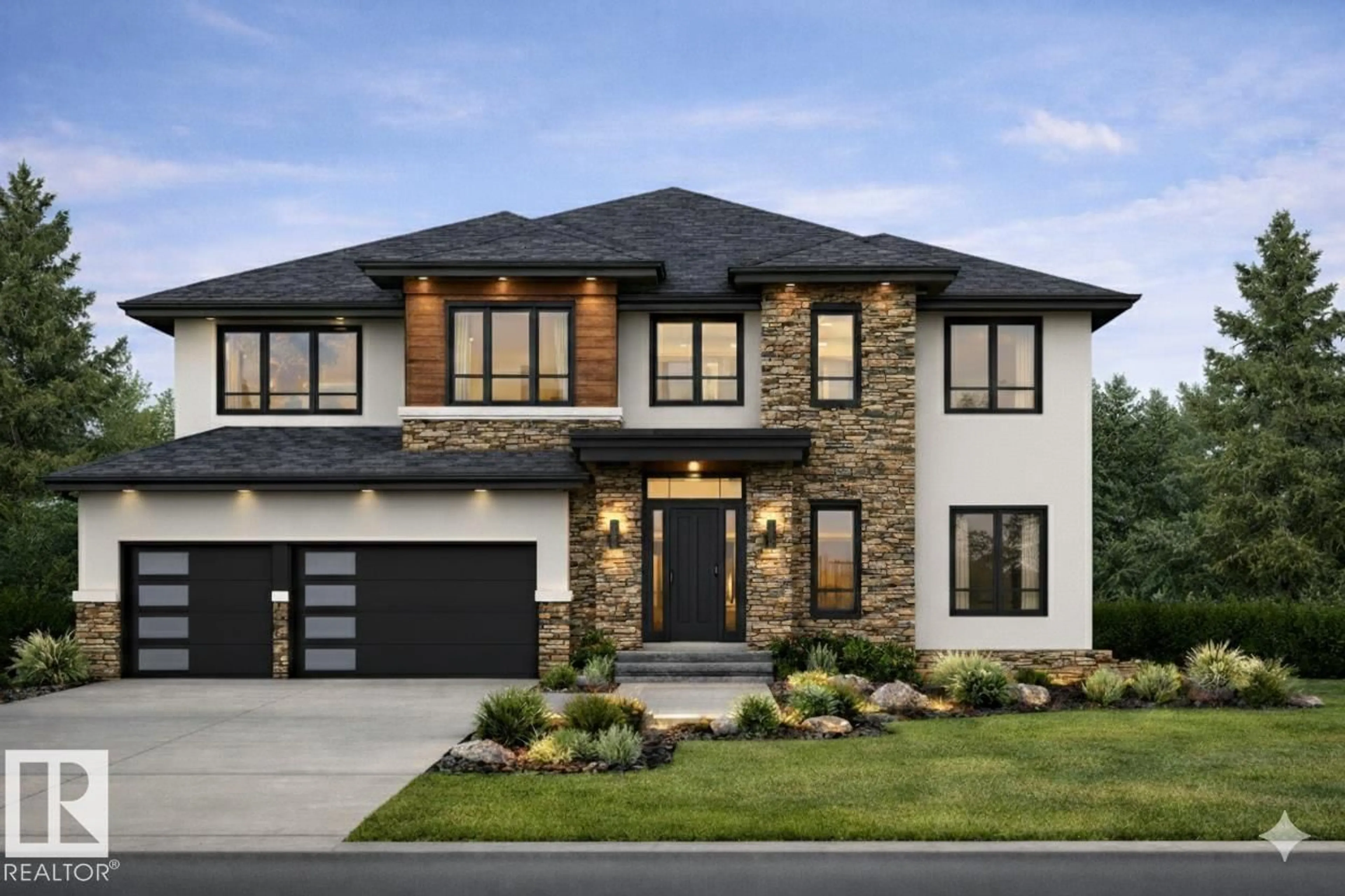 Home with brick exterior material, street for 2004 14 AV, Edmonton Alberta T6T2R7