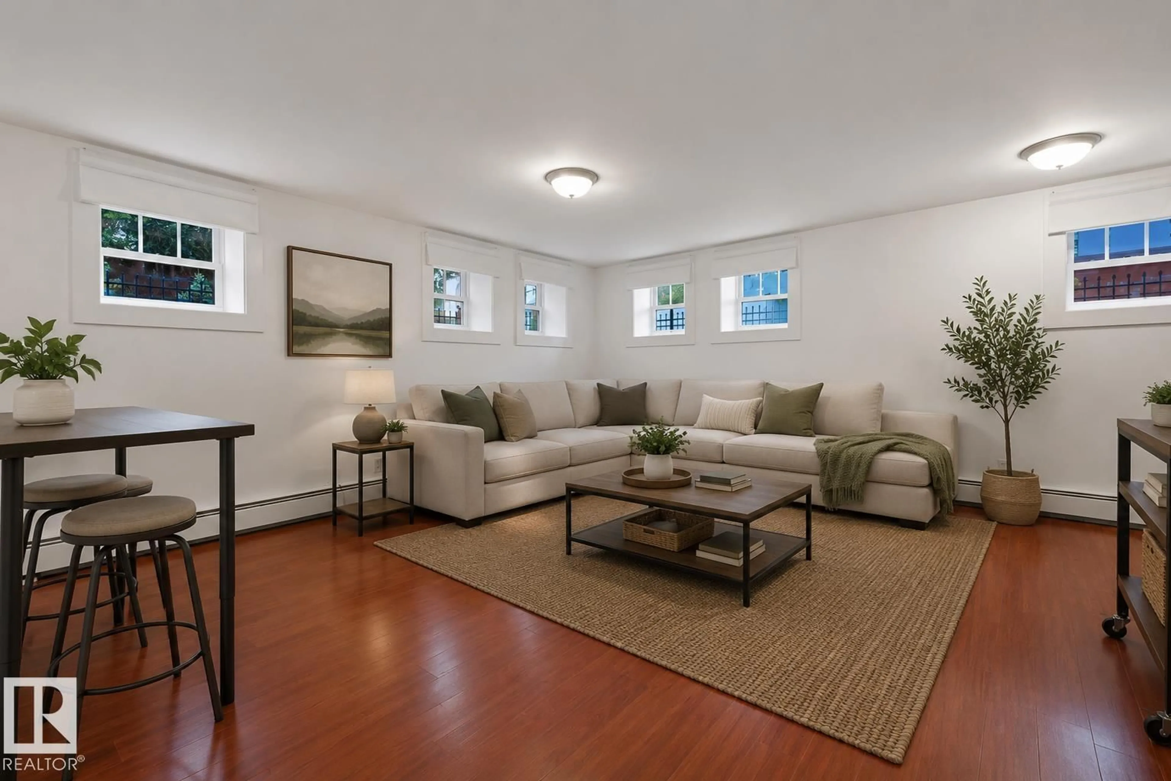 Living room with furniture, unknown for #3 - 9955 114 ST, Edmonton Alberta T5K1P7
