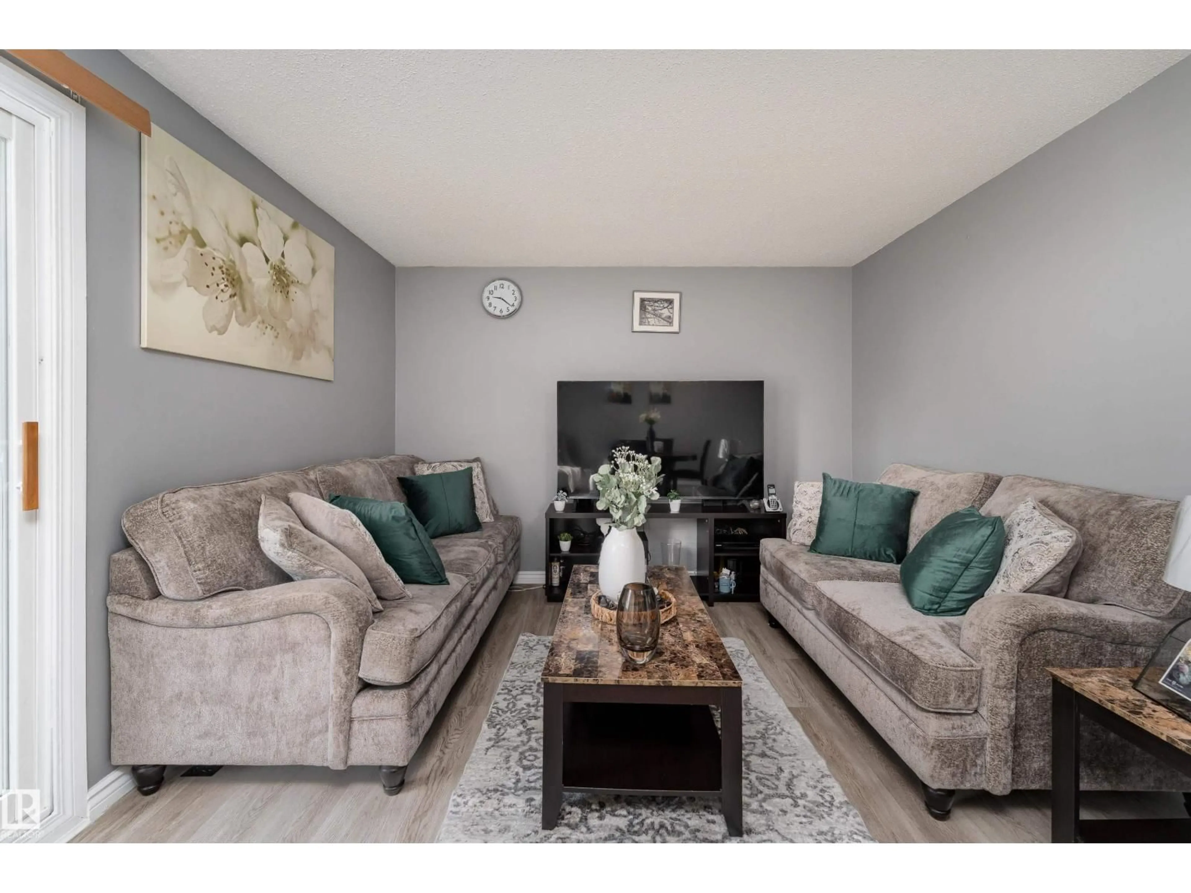 Living room with furniture, unknown for NW - 6352 180 ST, Edmonton Alberta T5T2J6