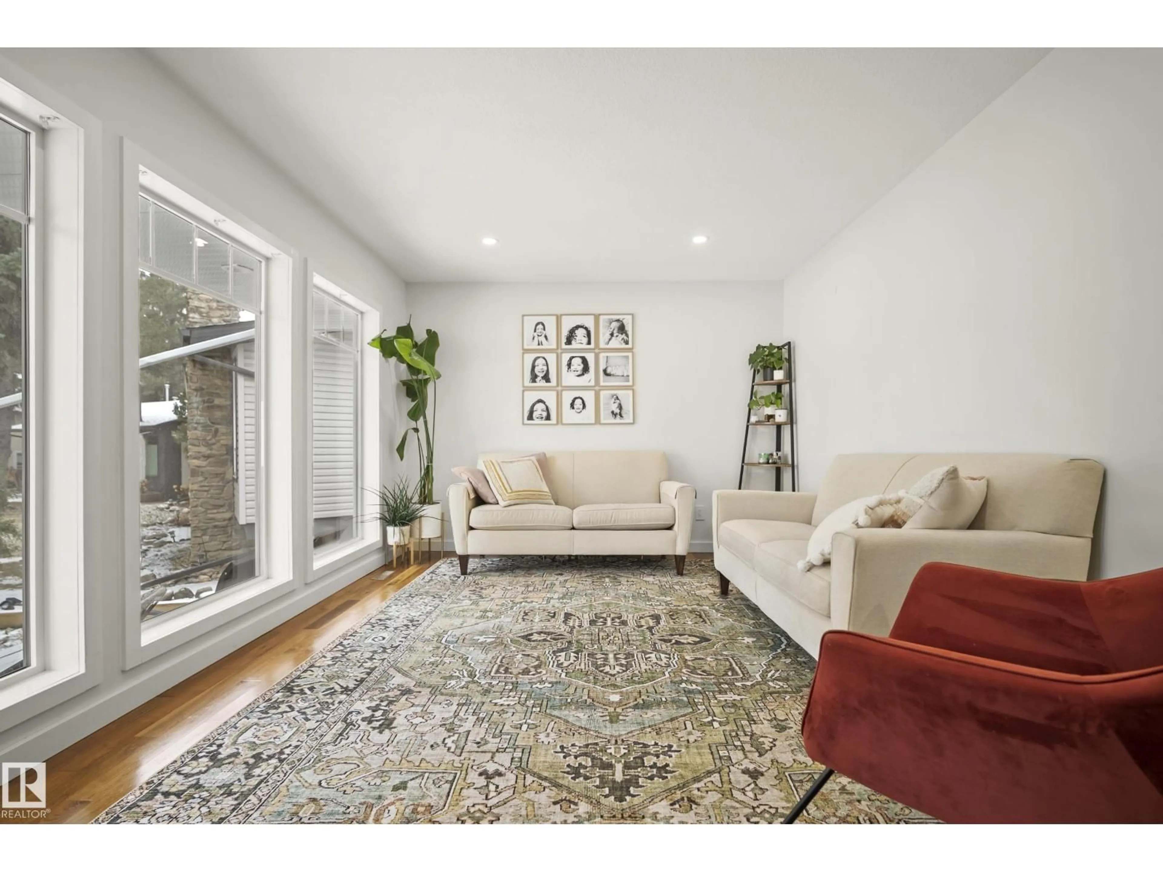 Living room with furniture, unknown for 4223 120 ST, Edmonton Alberta T6J1X9