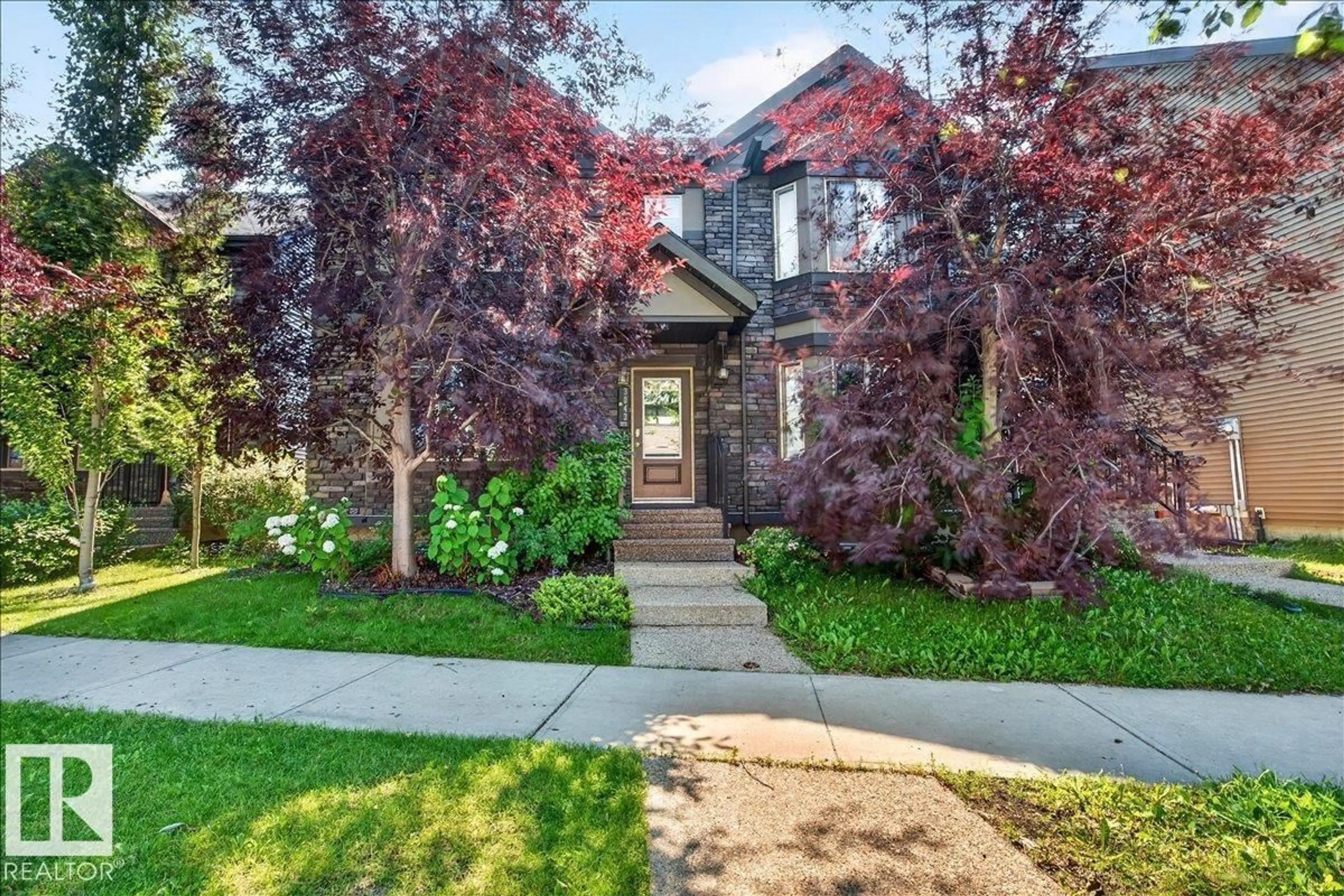 Home with brick exterior material, street for 3043 KESWICK WY, Edmonton Alberta T6W2R2