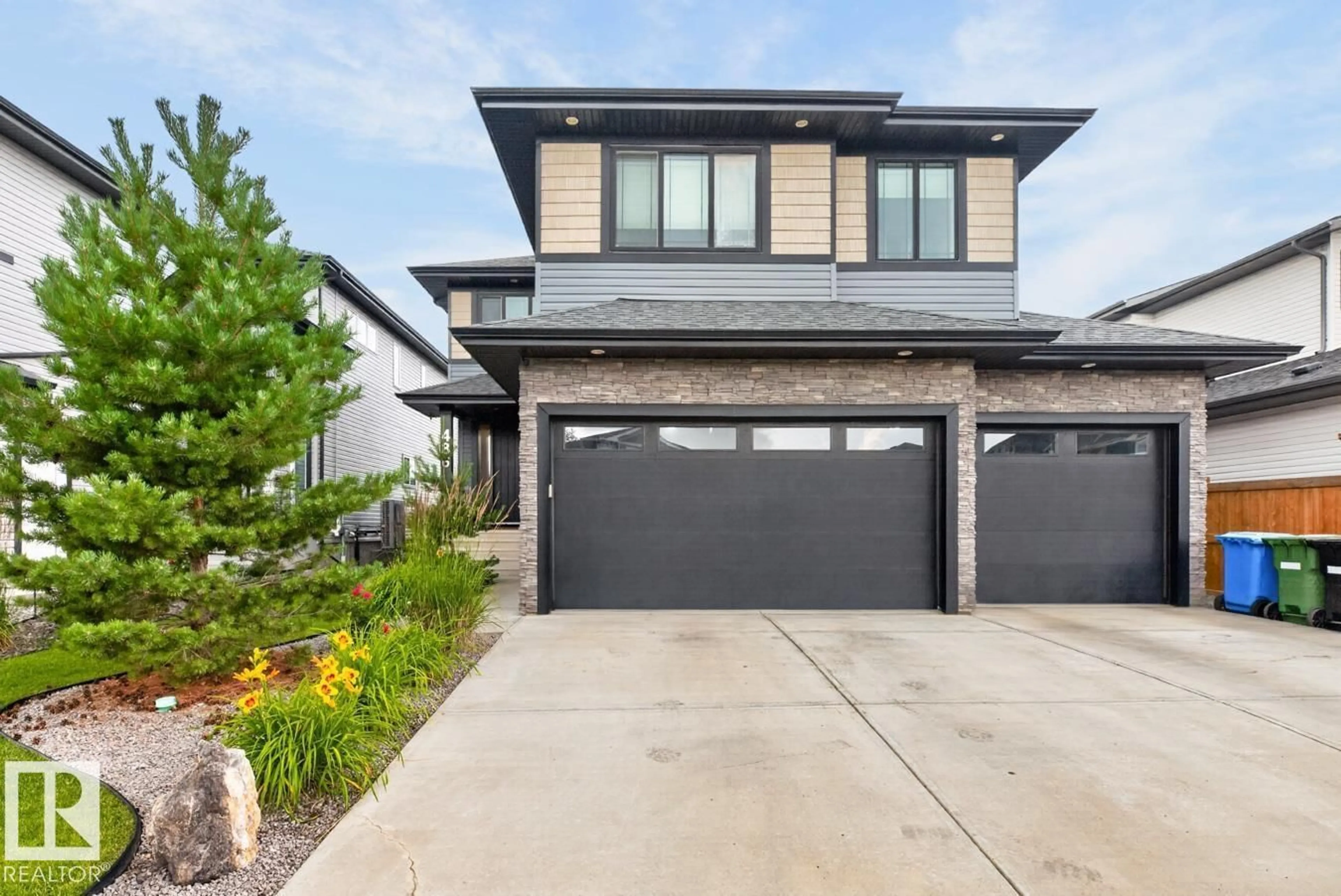 Home with brick exterior material, street for 486 MCALLISTER PL, Leduc Alberta T9E0S7