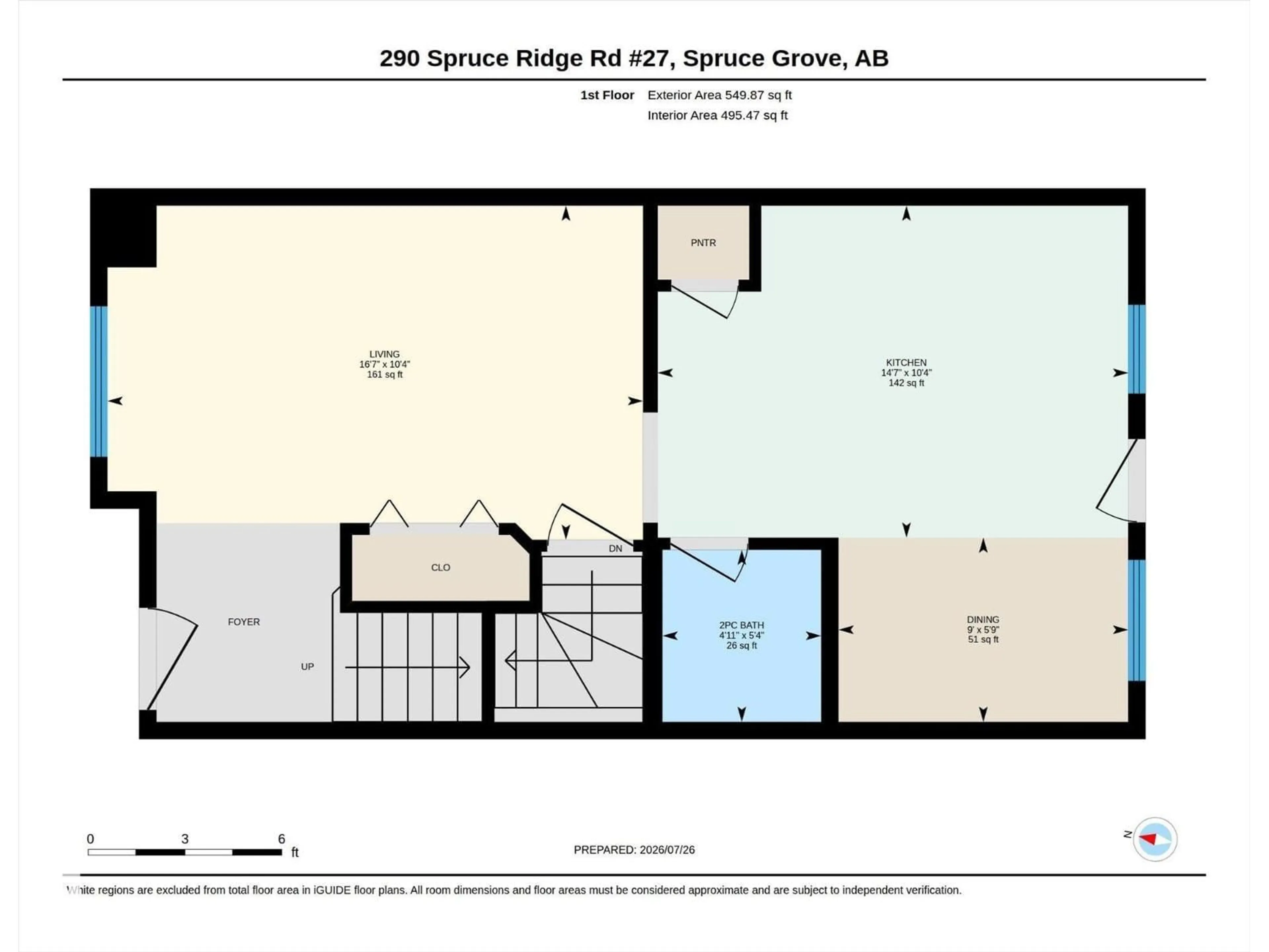 Floor plan for 27 290 SPRUCE RIDGE RD, Spruce Grove Alberta T7X0C4