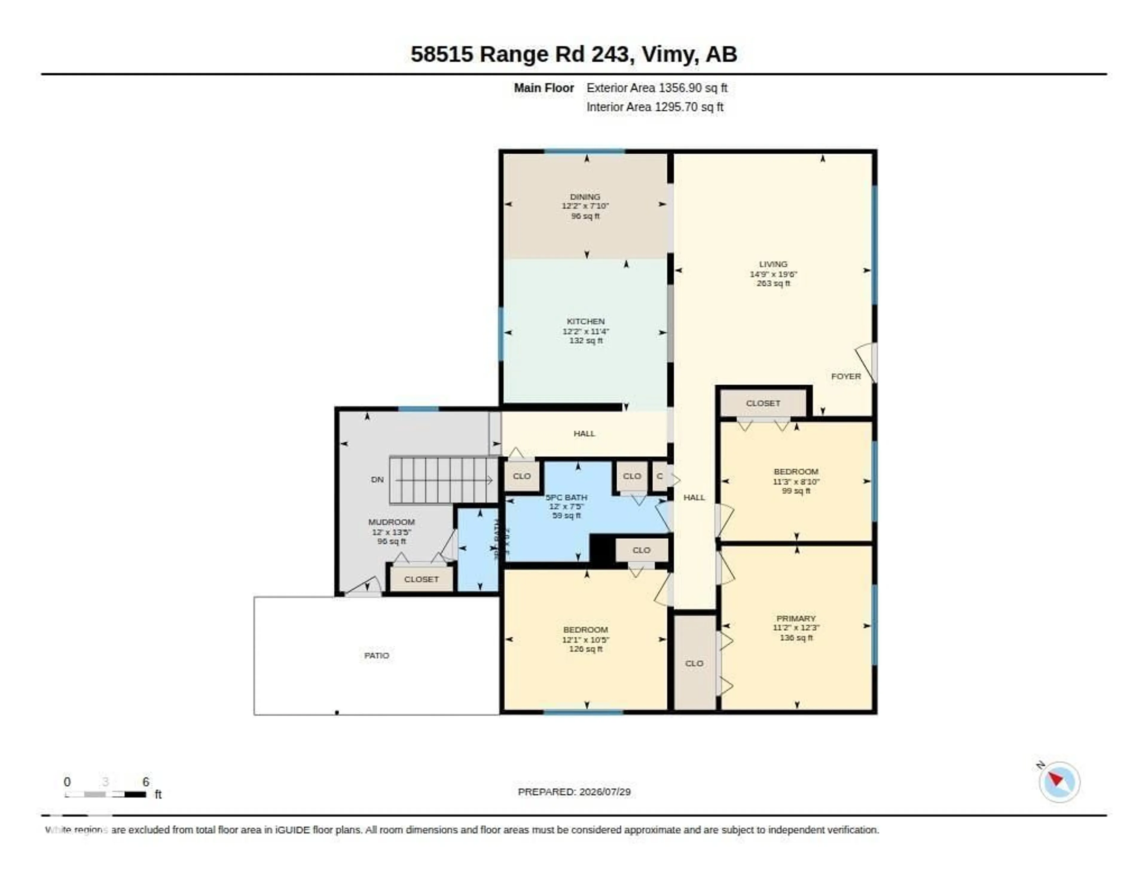 Floor plan for 58514 RG RD 243, Rural Westlock County Alberta T0G2J0