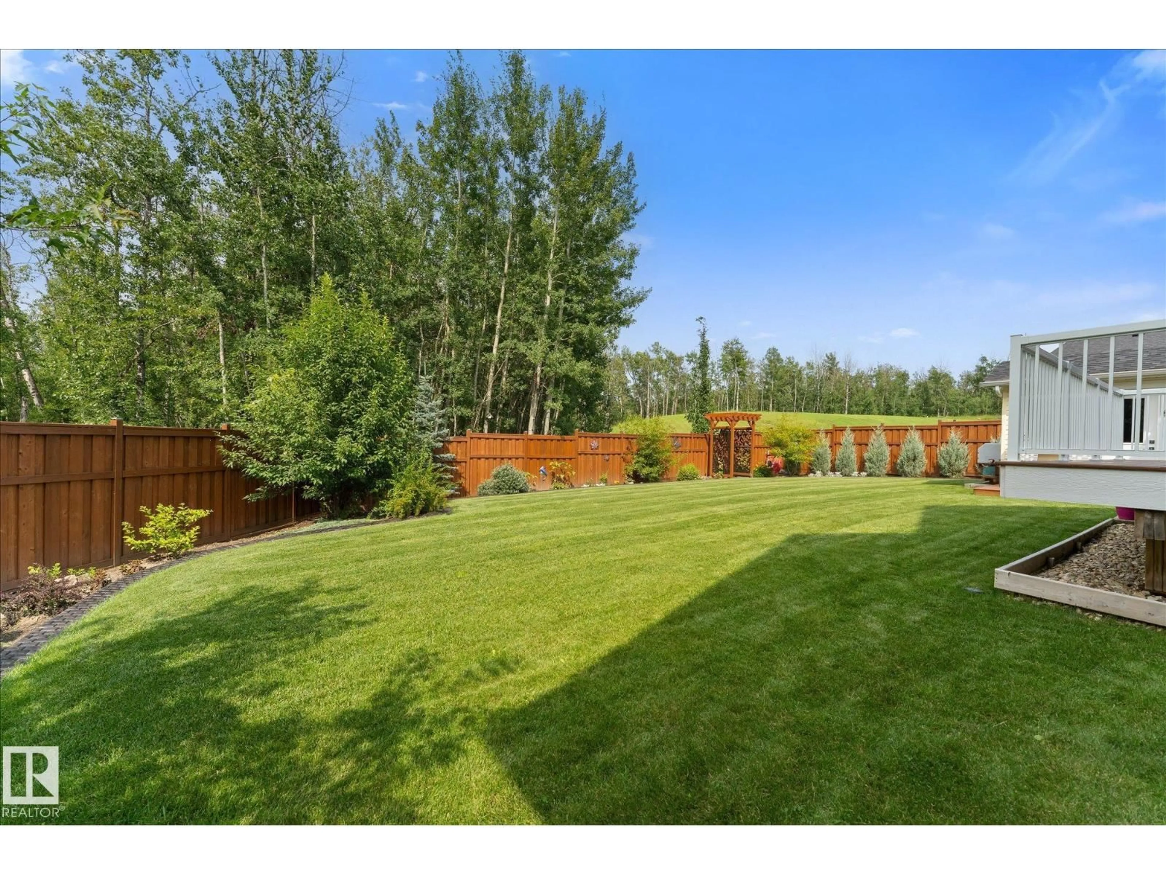 Patio, forest/trees view for STE. 55101 - 623 ANNE TR, Rural Lac Ste. Anne County Alberta T0E1A1