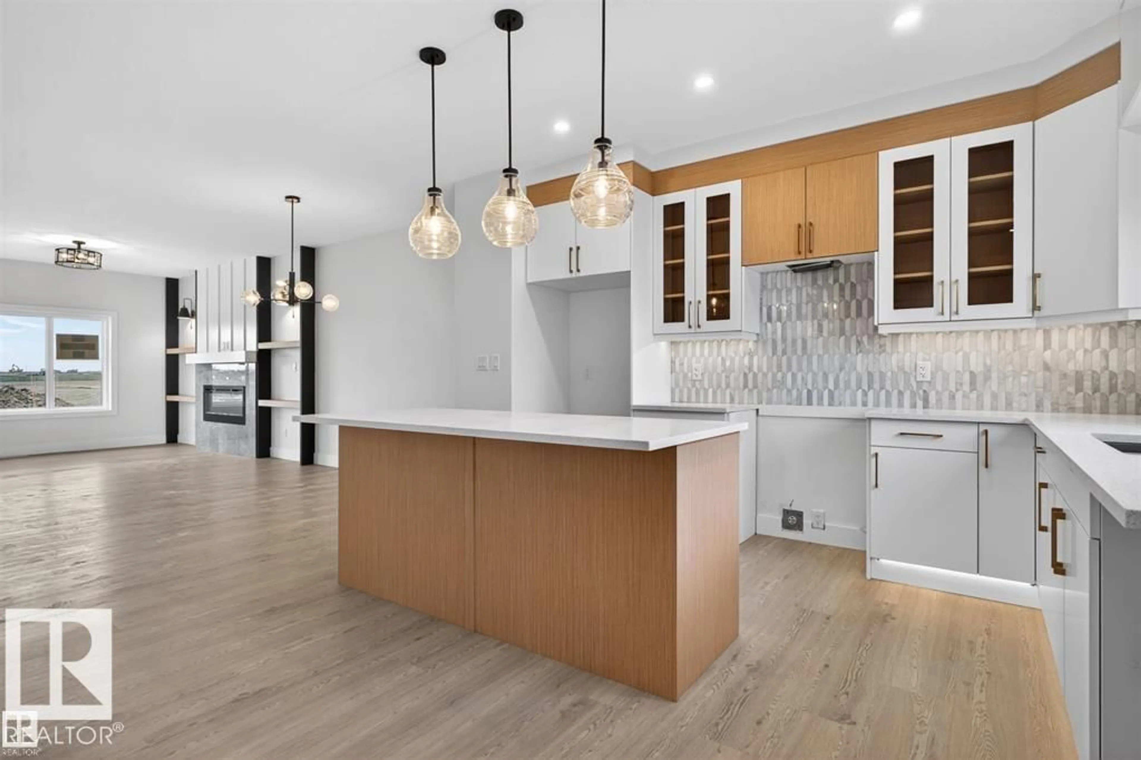 Open concept kitchen, unknown for 43 RIVER BIRCH WY, St. Albert Alberta T8N7Y6