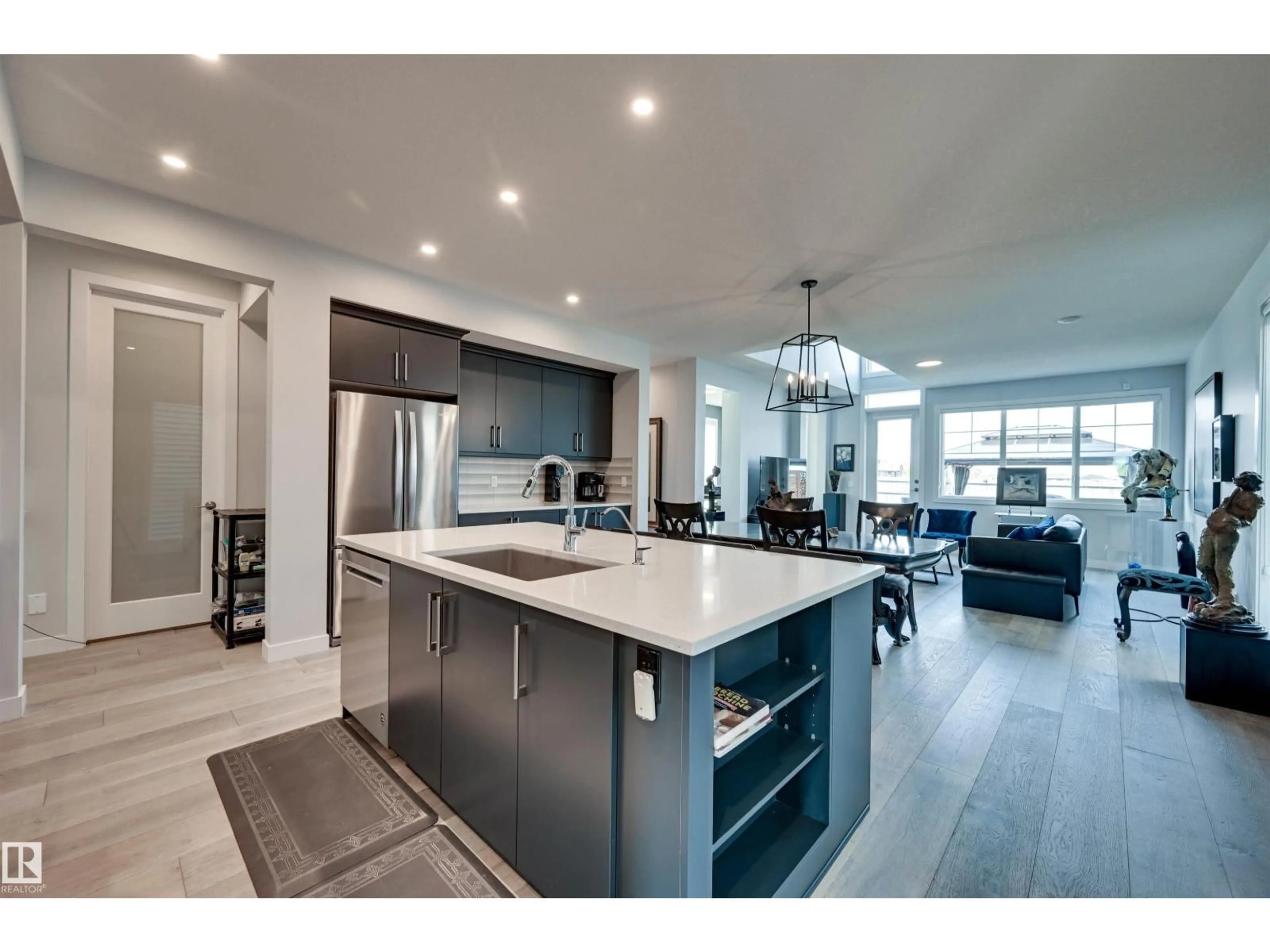 Open concept kitchen, unknown for GR SW - 4436 KINSELLA GREEN, Edmonton Alberta T6W4K1