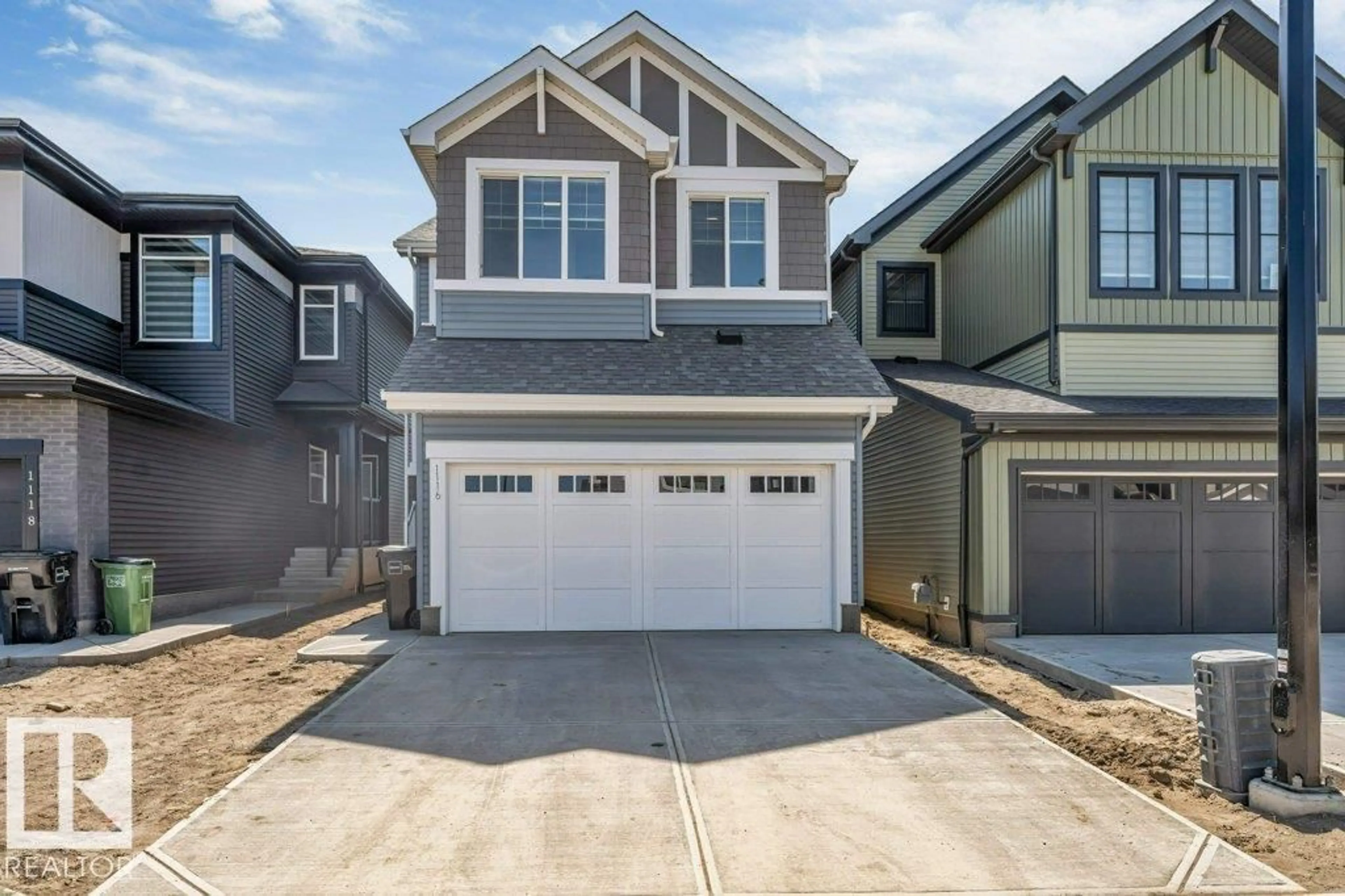 Home with vinyl exterior material, street for 1116 CRISTALL CR, Edmonton Alberta T6W5S9