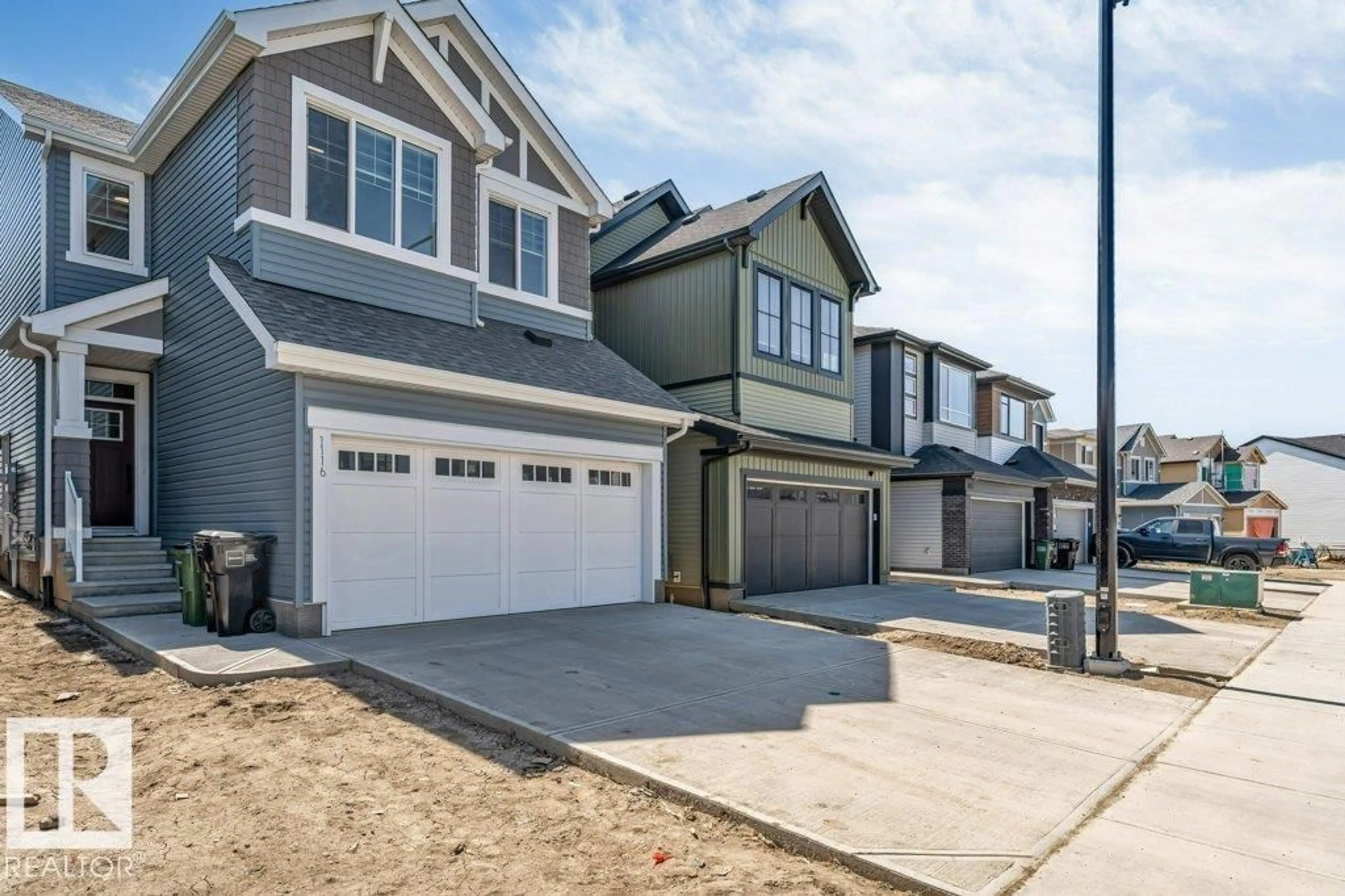 Home with vinyl exterior material, street for 1116 CRISTALL CR, Edmonton Alberta T6W5S9