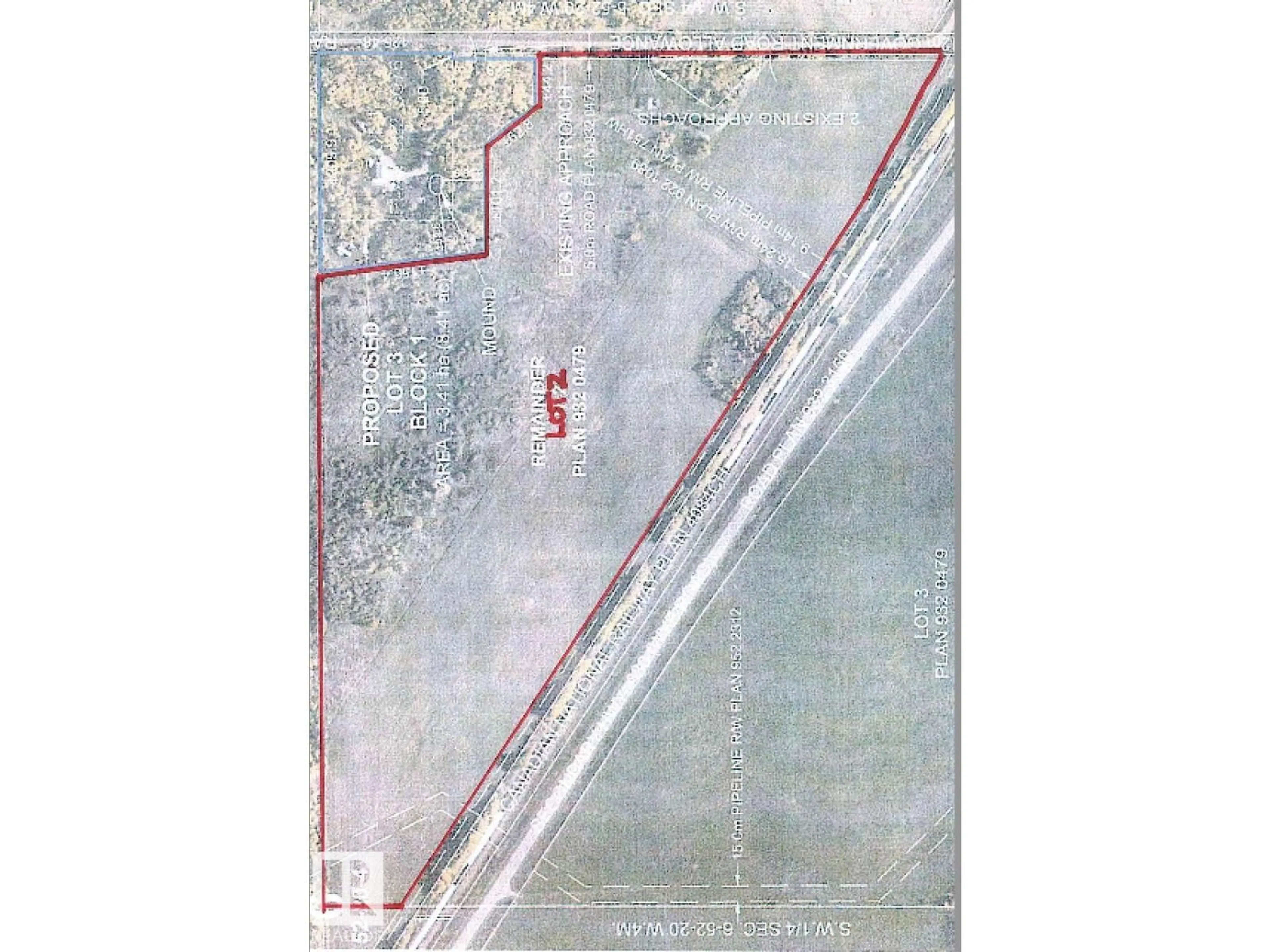 Picture of a map for 52020 RR 205, Rural Strathcona County Alberta T8G1G3