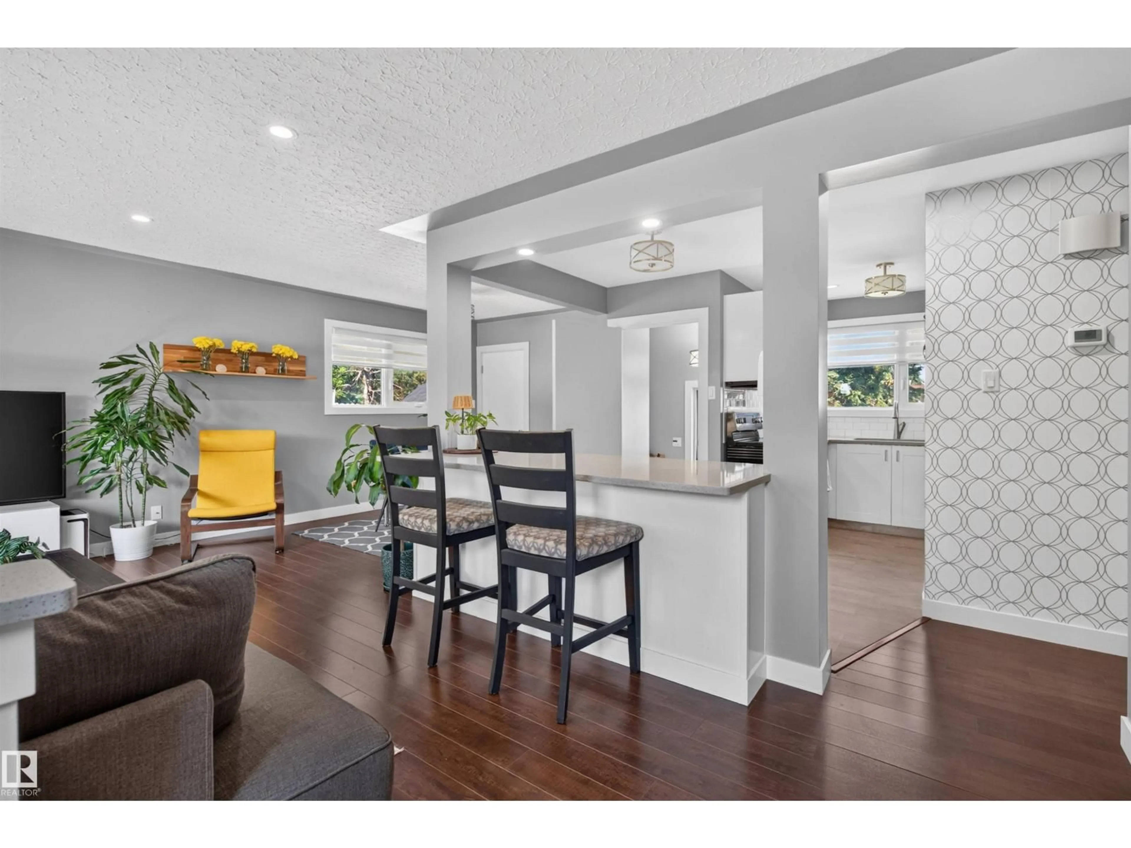 Open concept kitchen, unknown for NW - 12136 135A AV, Edmonton Alberta T5L3Z3
