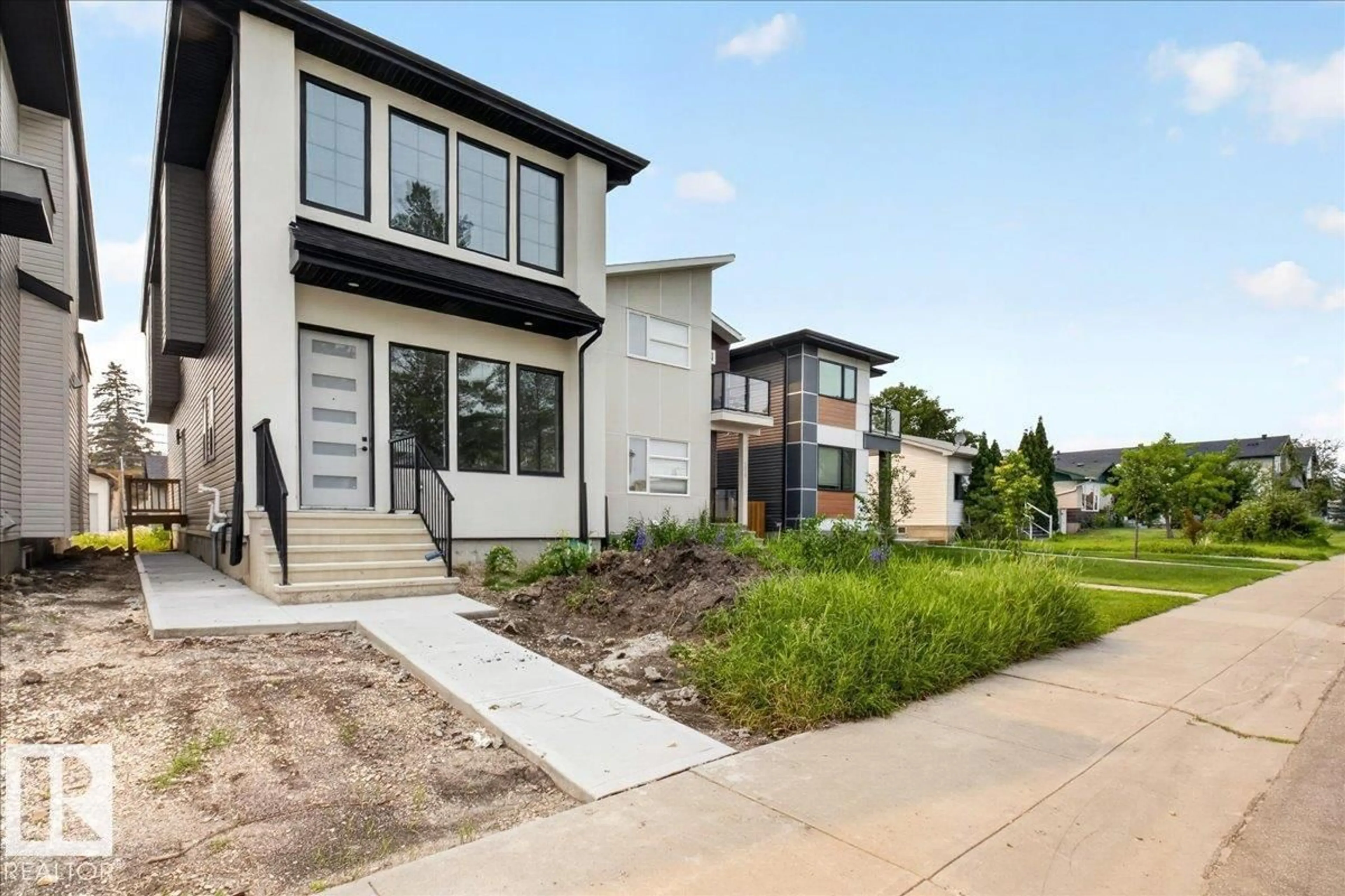 Home with brick exterior material, street for 9814 155 ST NW, Edmonton Alberta T5P2K9