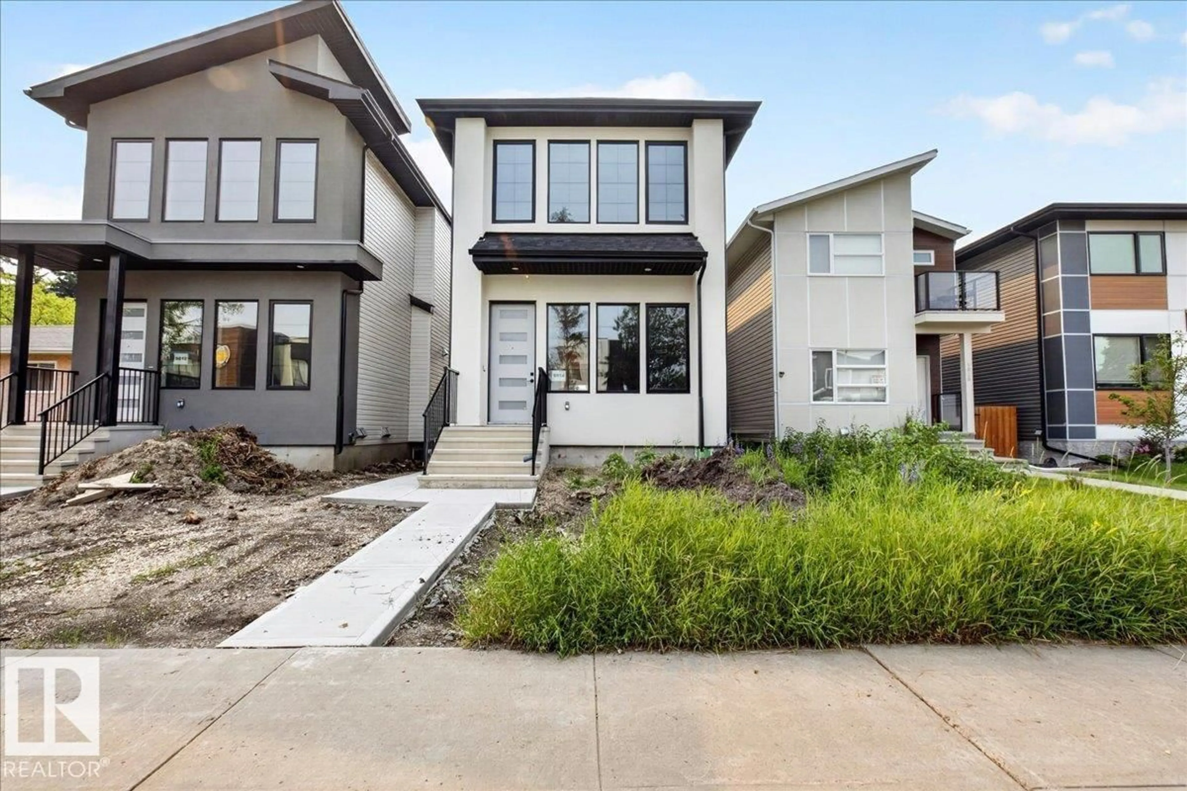 Home with brick exterior material, street for 9814 155 ST NW, Edmonton Alberta T5P2K9
