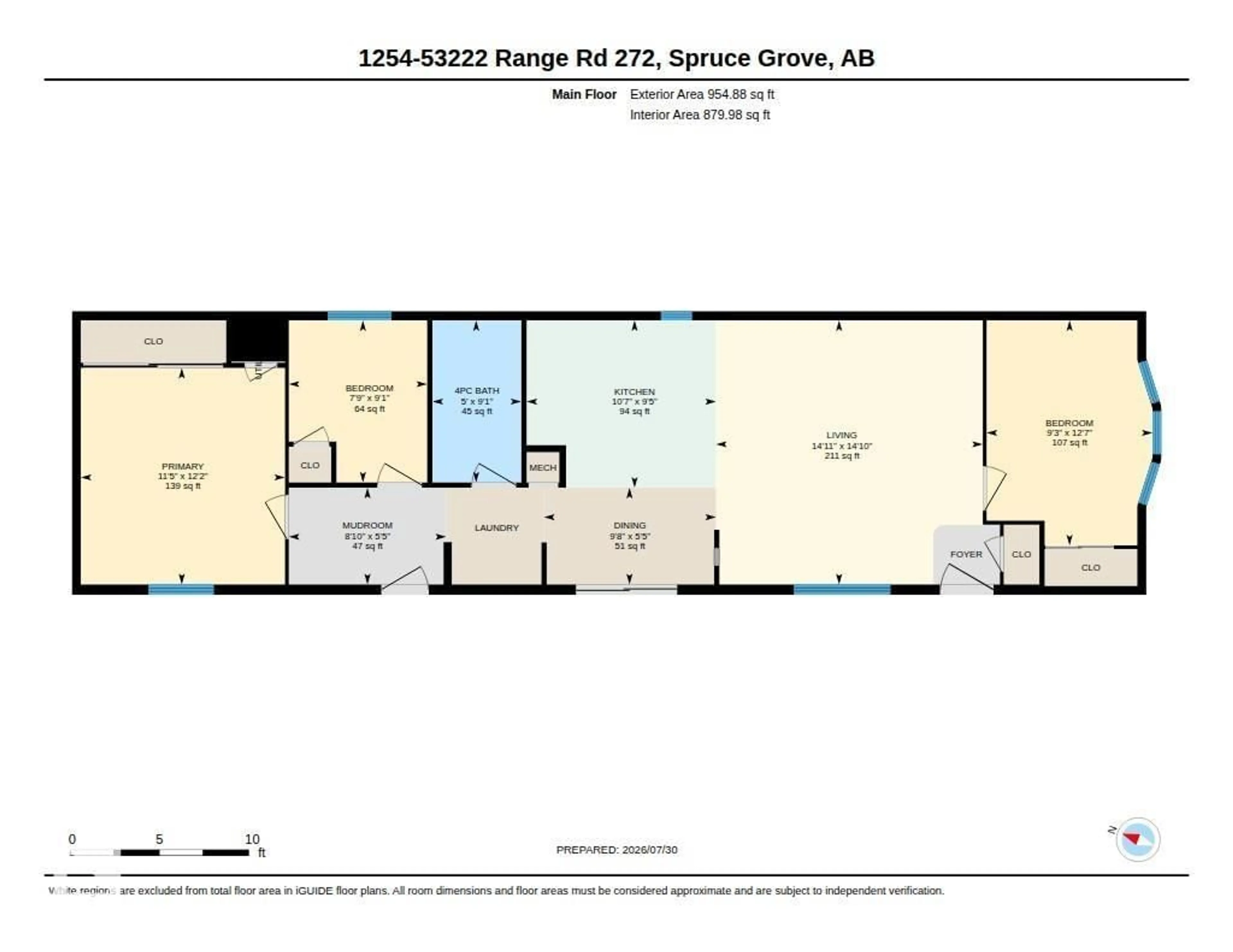Floor plan for 53222 - 1254 RANGE ROAD 272, Rural Parkland County Alberta T7X4K4
