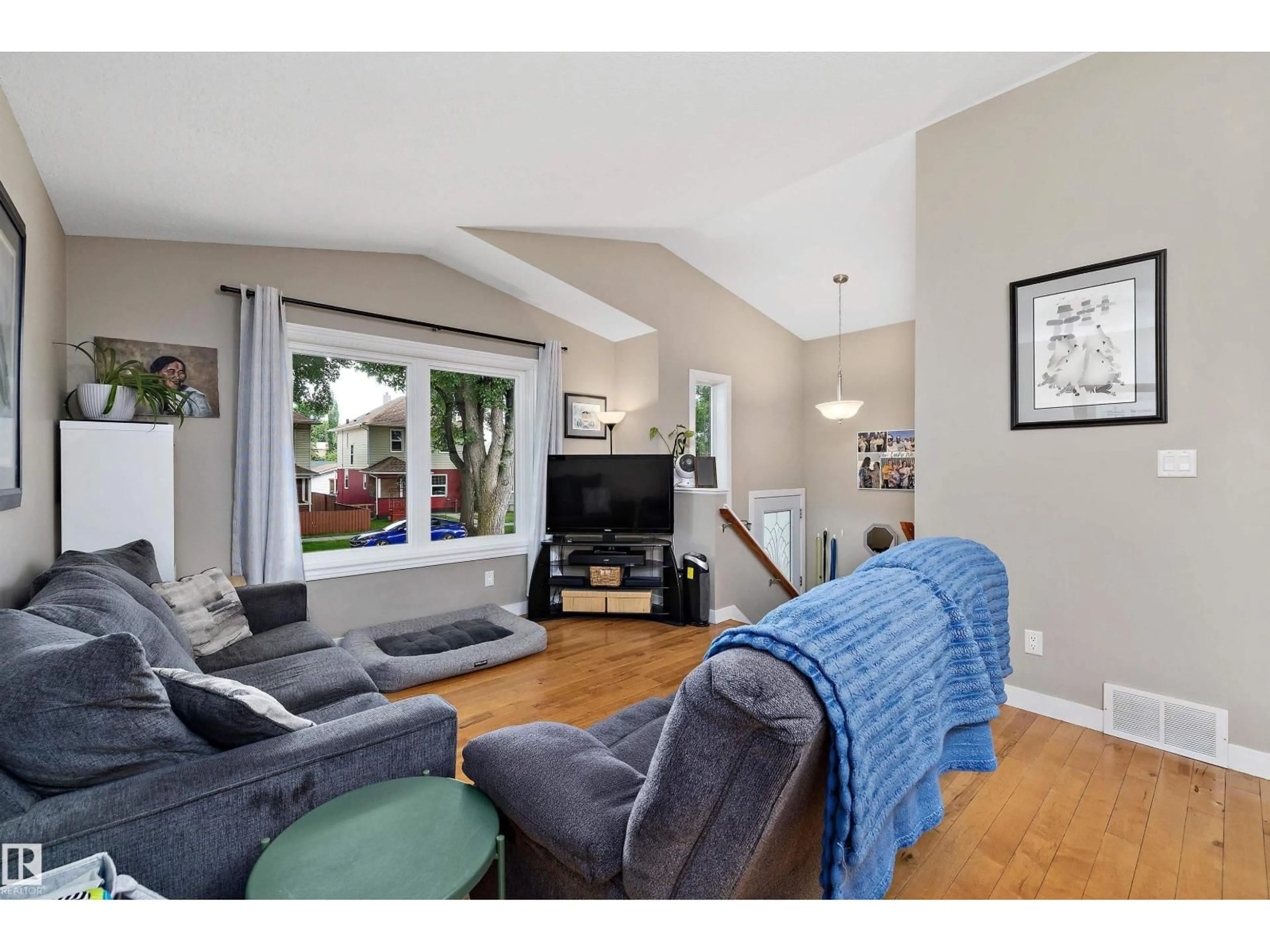 Living room with furniture, unknown for NW - 11432 87 ST, Edmonton Alberta T5B3M1