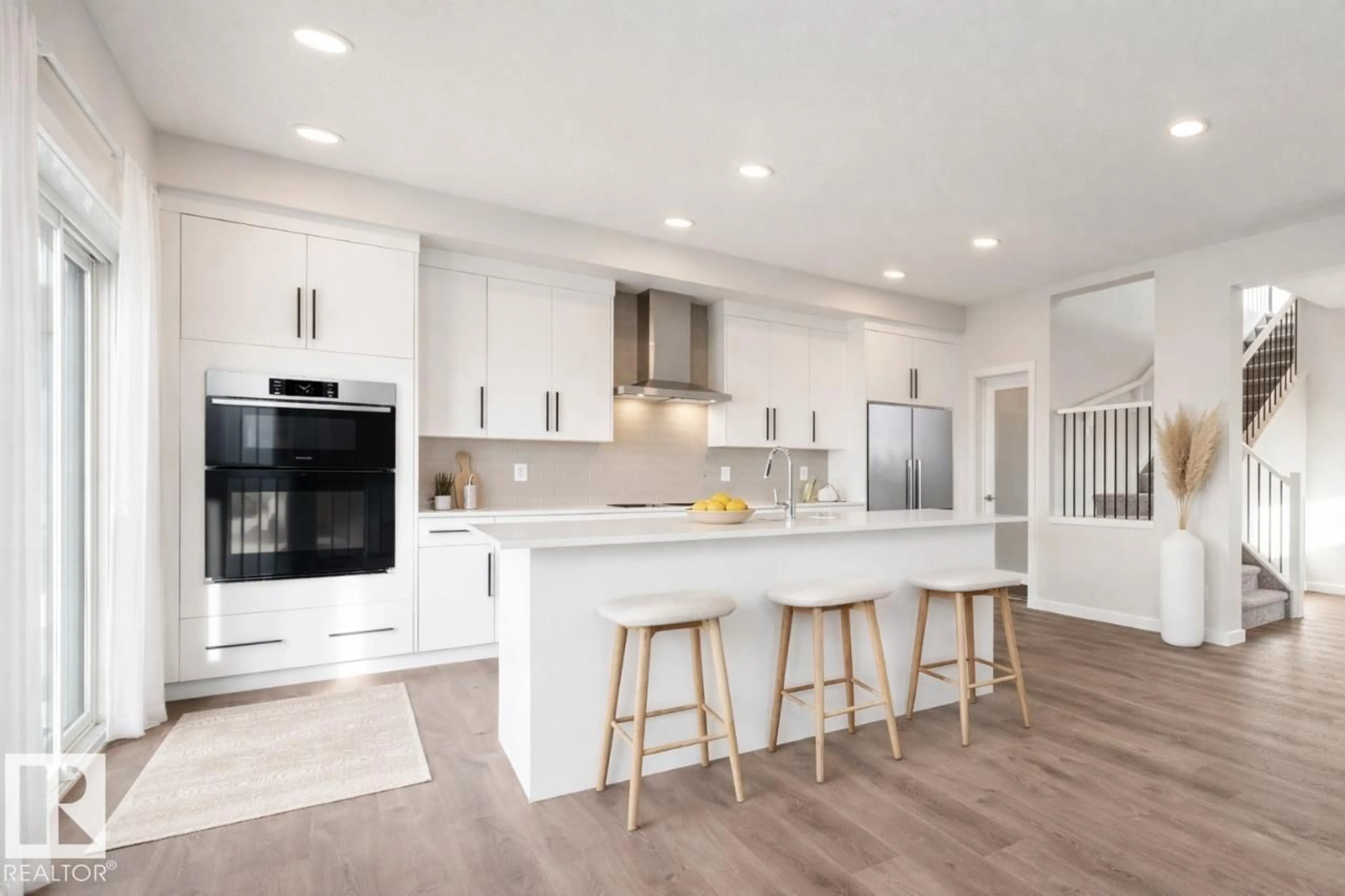 Open concept kitchen, unknown for 66 GAMBEL LO, Spruce Grove Alberta T7X0C9