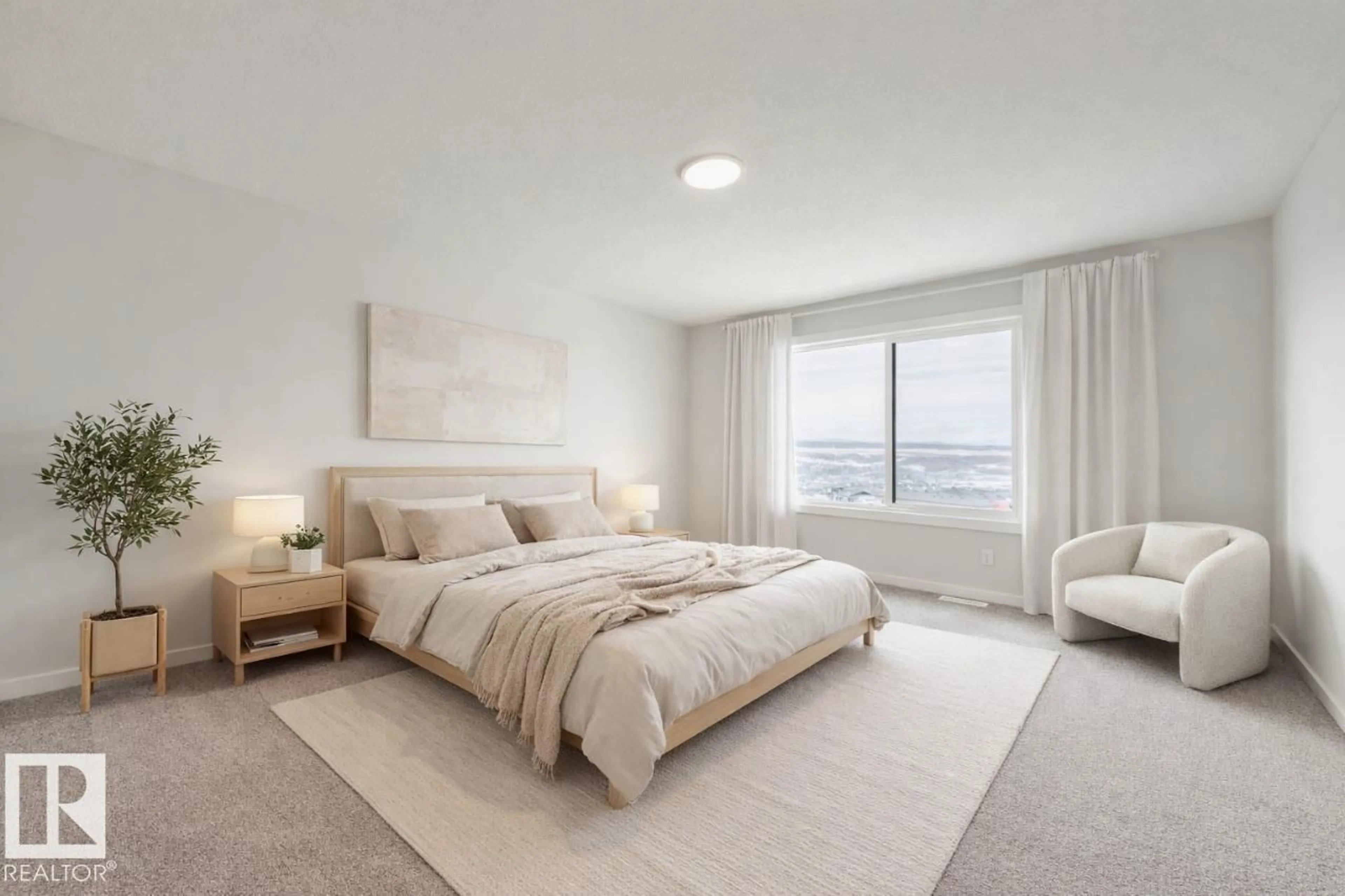 Bedroom with bed, unknown for 66 GAMBEL LO, Spruce Grove Alberta T7X0C9