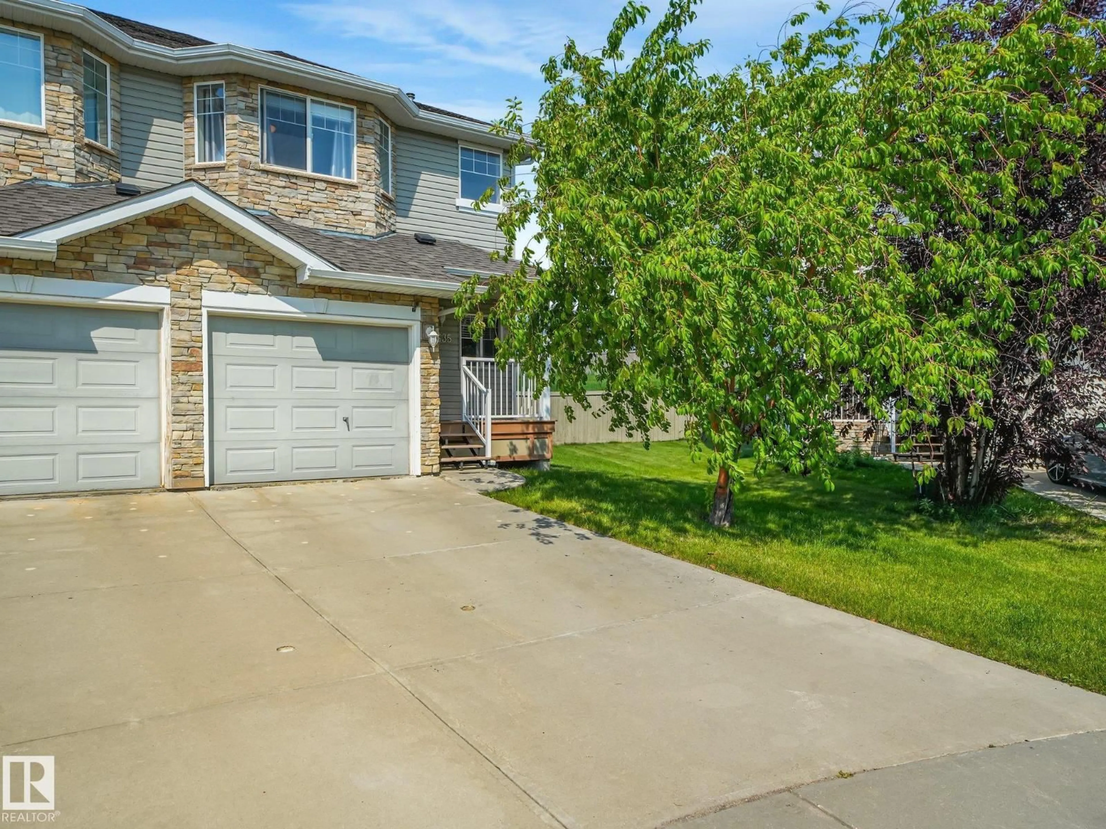 A pic from outside/outdoor area/front of a property/back of a property/a pic from drone, street for NW - 3635 11 ST, Edmonton Alberta T6T0E9