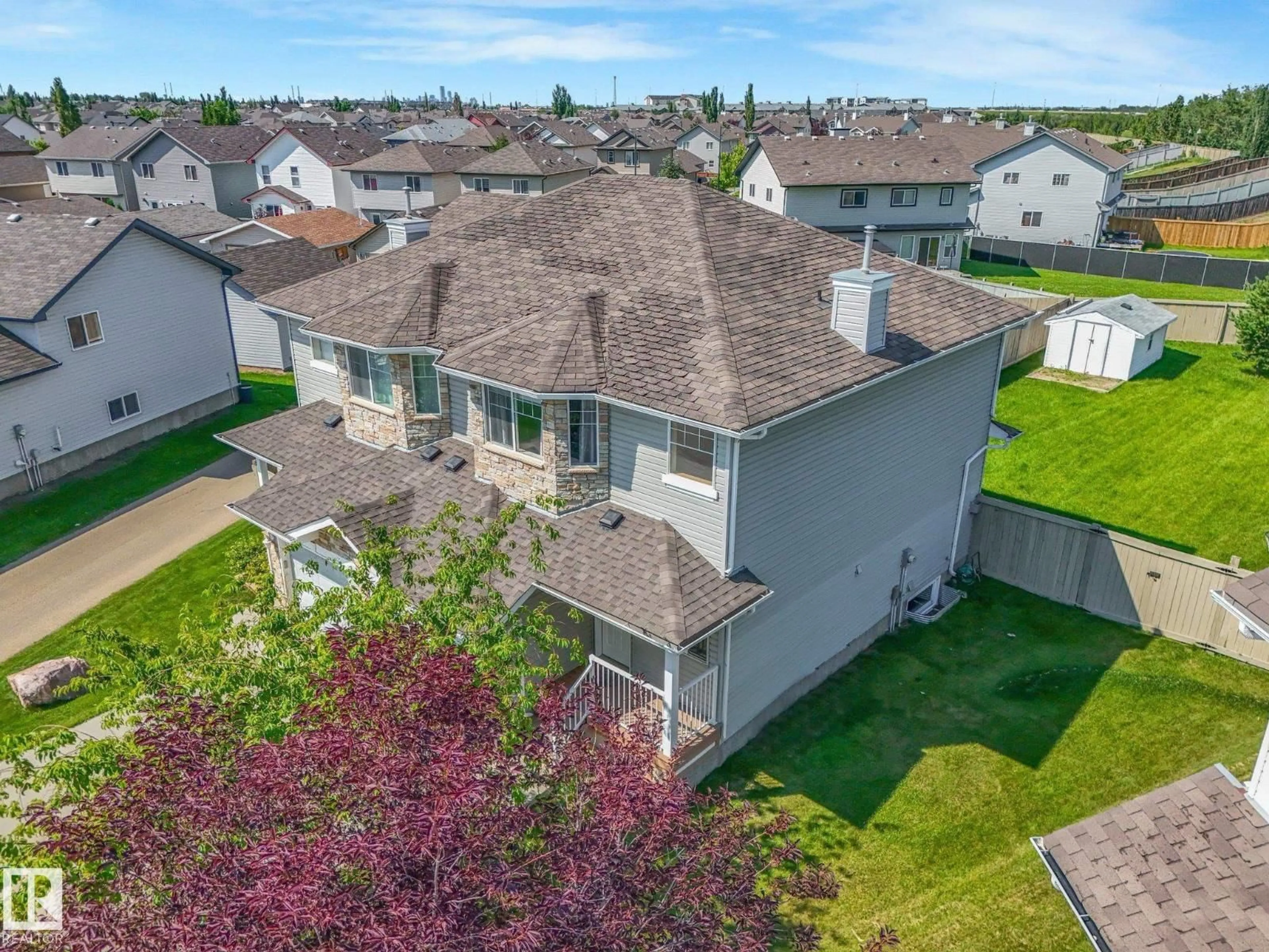 A pic from outside/outdoor area/front of a property/back of a property/a pic from drone, unknown for NW - 3635 11 ST, Edmonton Alberta T6T0E9