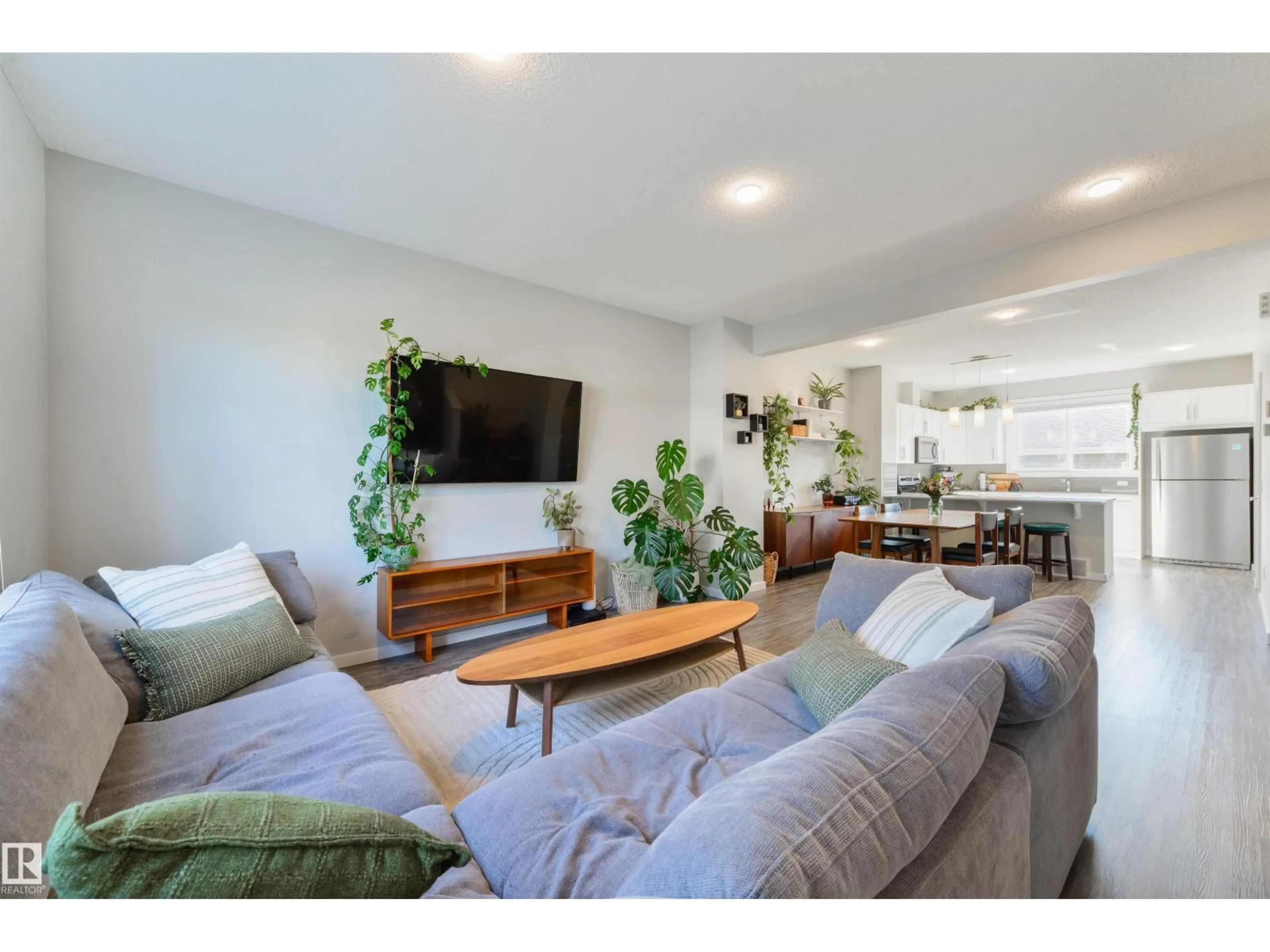 Living room with furniture, unknown for 2617 MAPLE WY, Edmonton Alberta T6T2K1