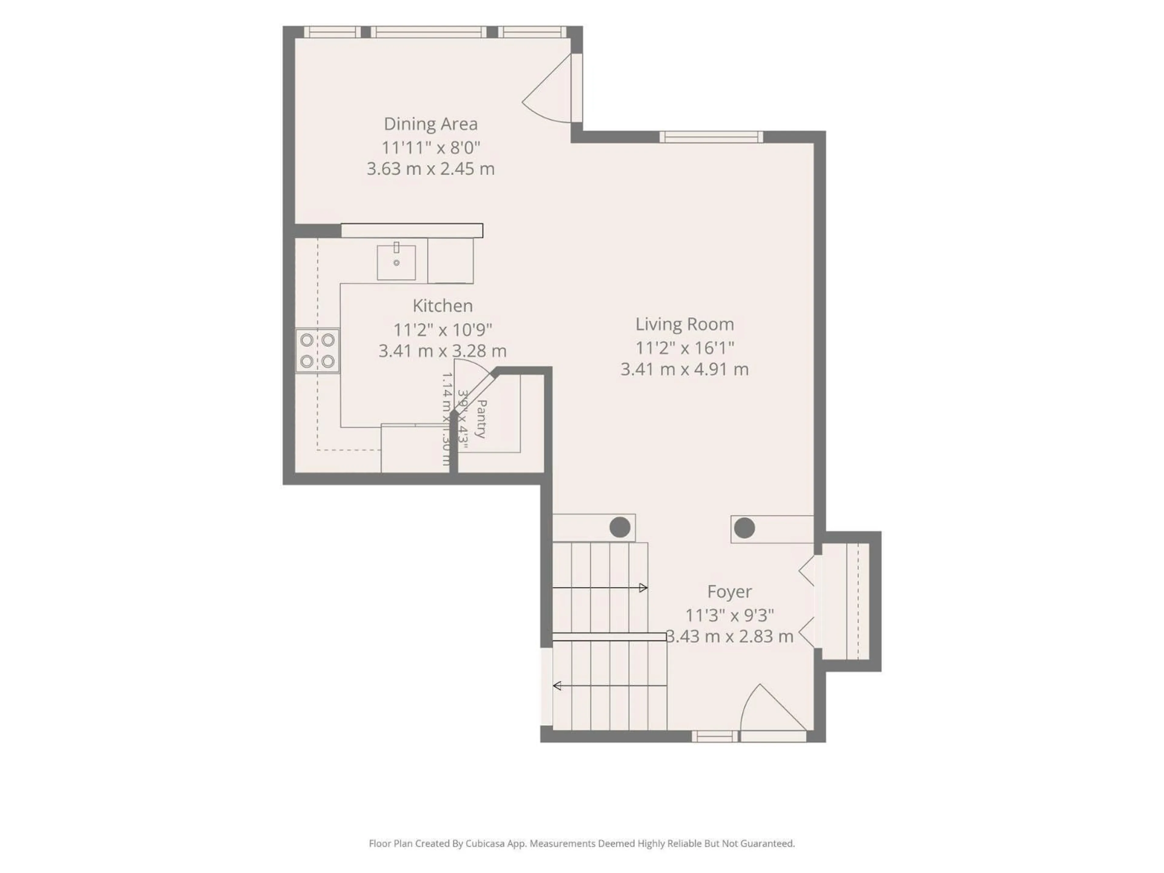 Floor plan for 13148 151 AV NW, Edmonton Alberta T6V1K8