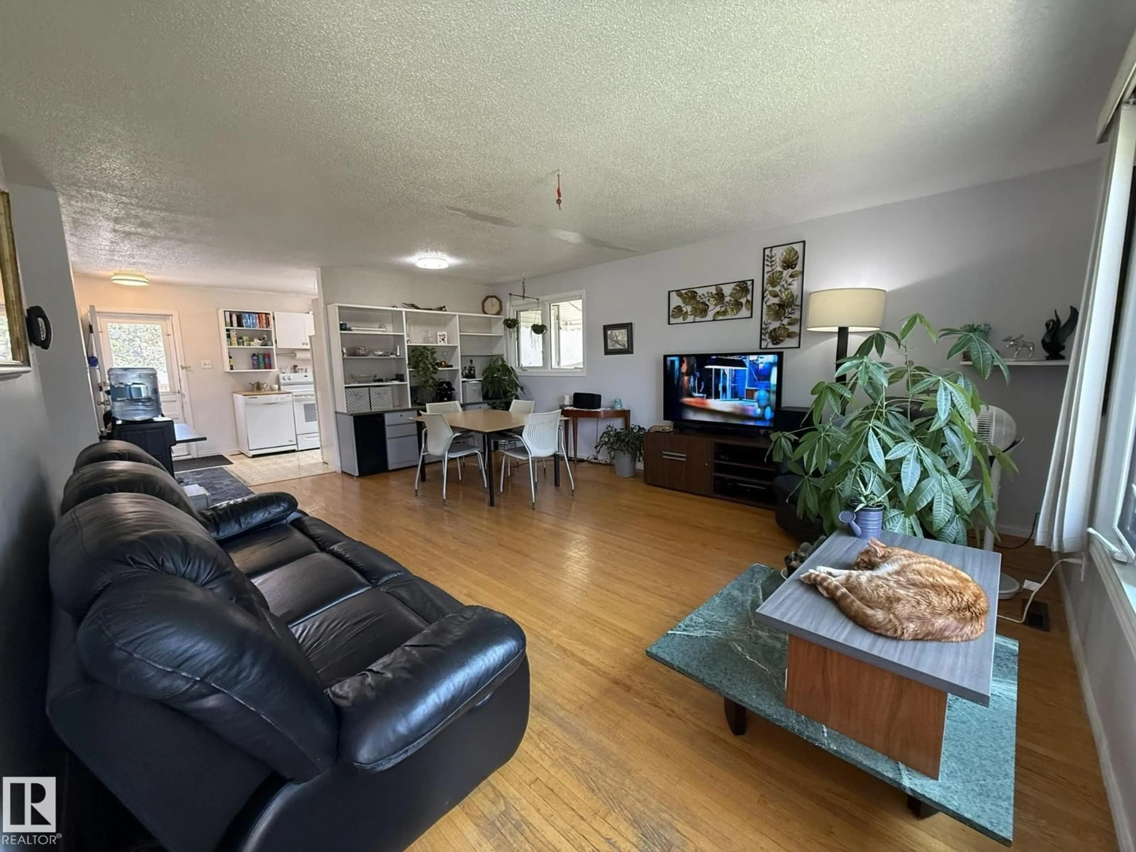 Living room with furniture, unknown for 10837 155 ST NW, Edmonton Alberta T5P2M9
